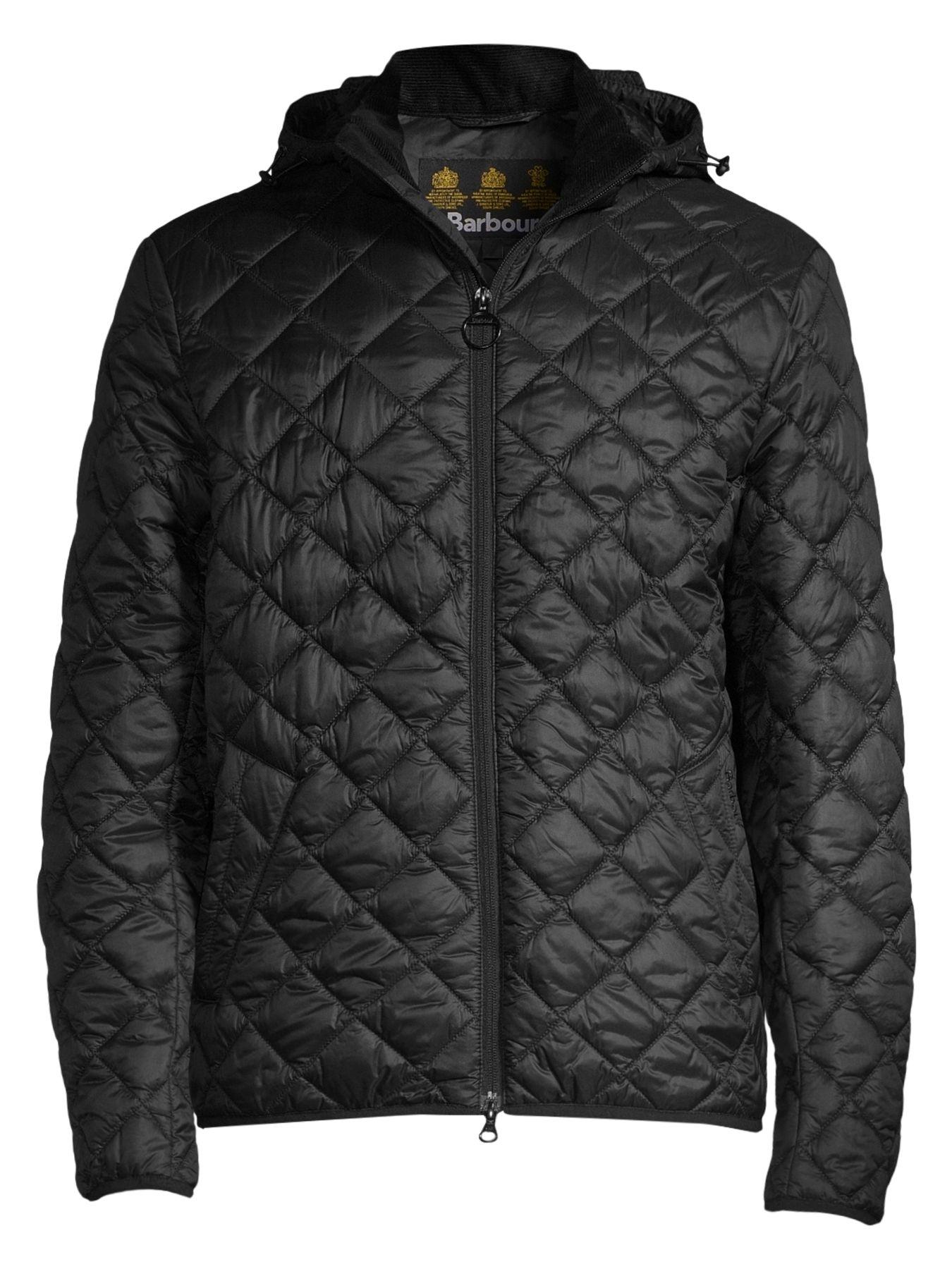 Barbour Regular-fit Storm Force Tropo Quilted Jacket in Black for Men - Lyst