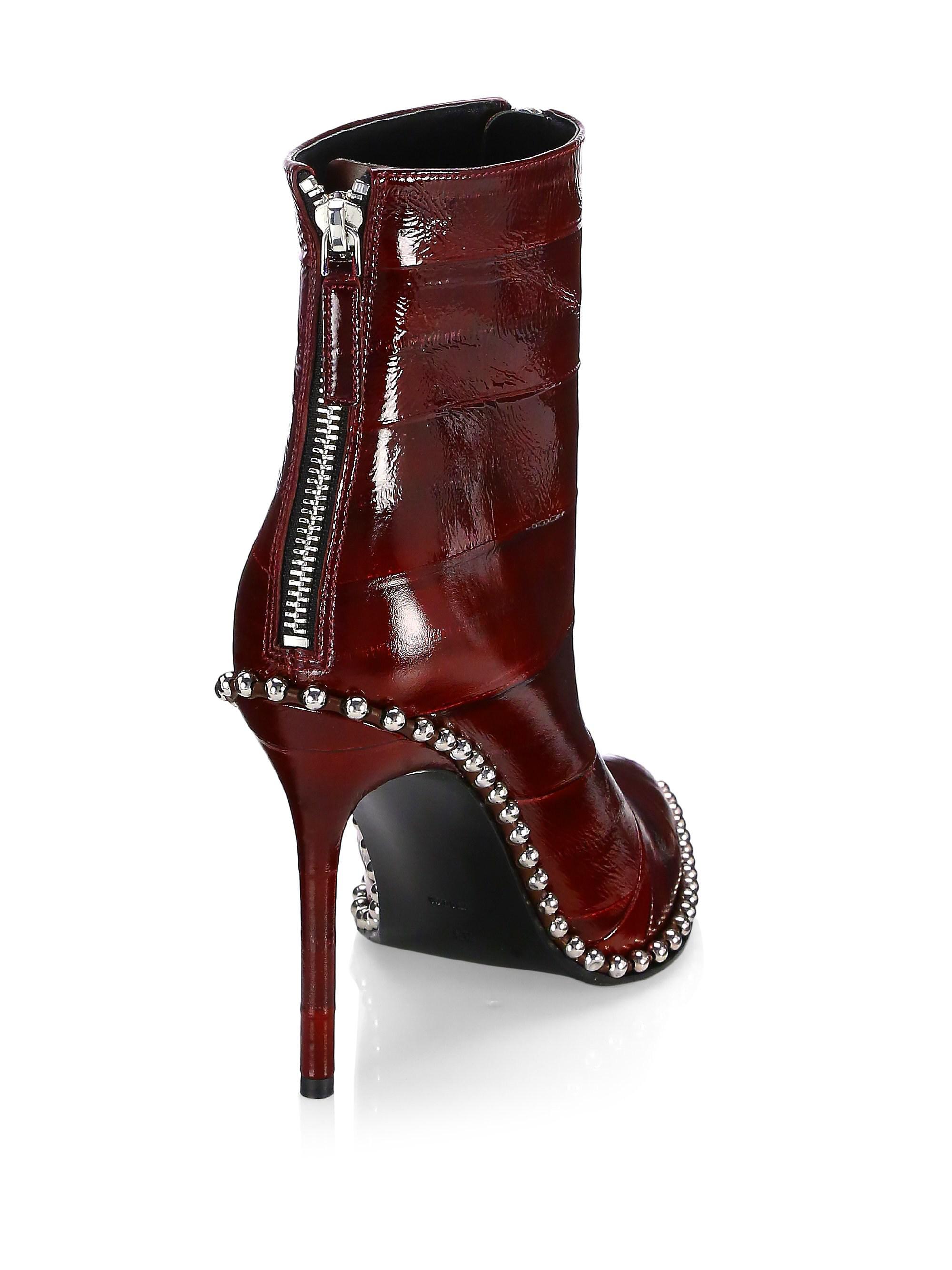 alexander wang eri studded leather ankle boots