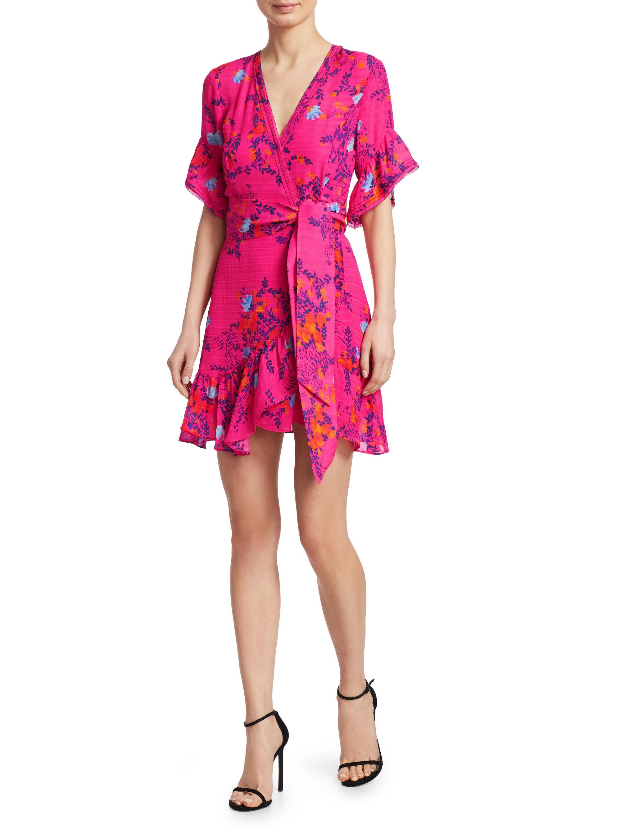 tanya taylor brandy wrap dress