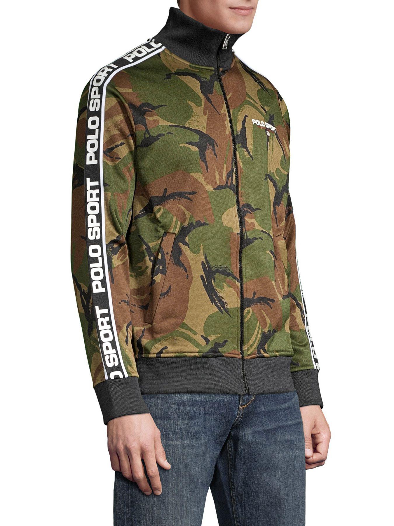 polo sport camo hoodie