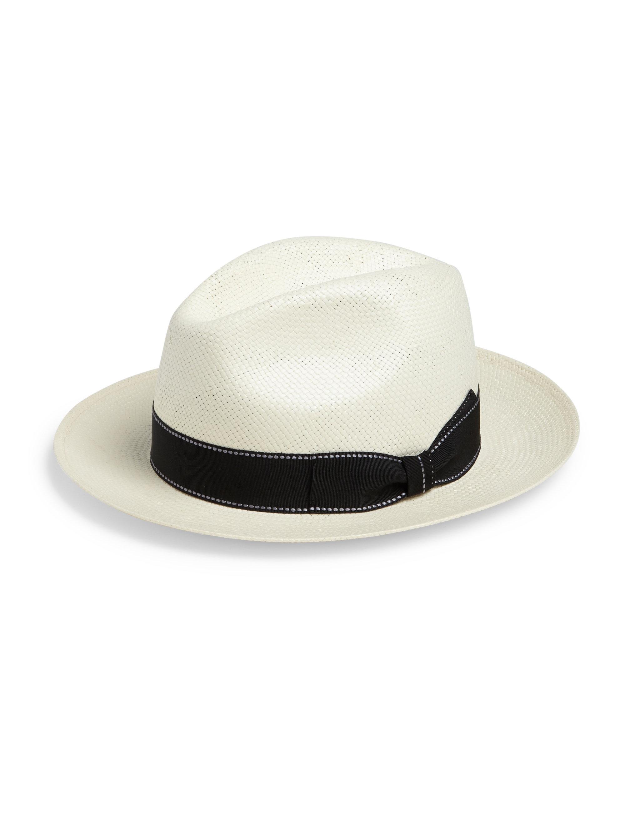Toyo straw ombre panama hat