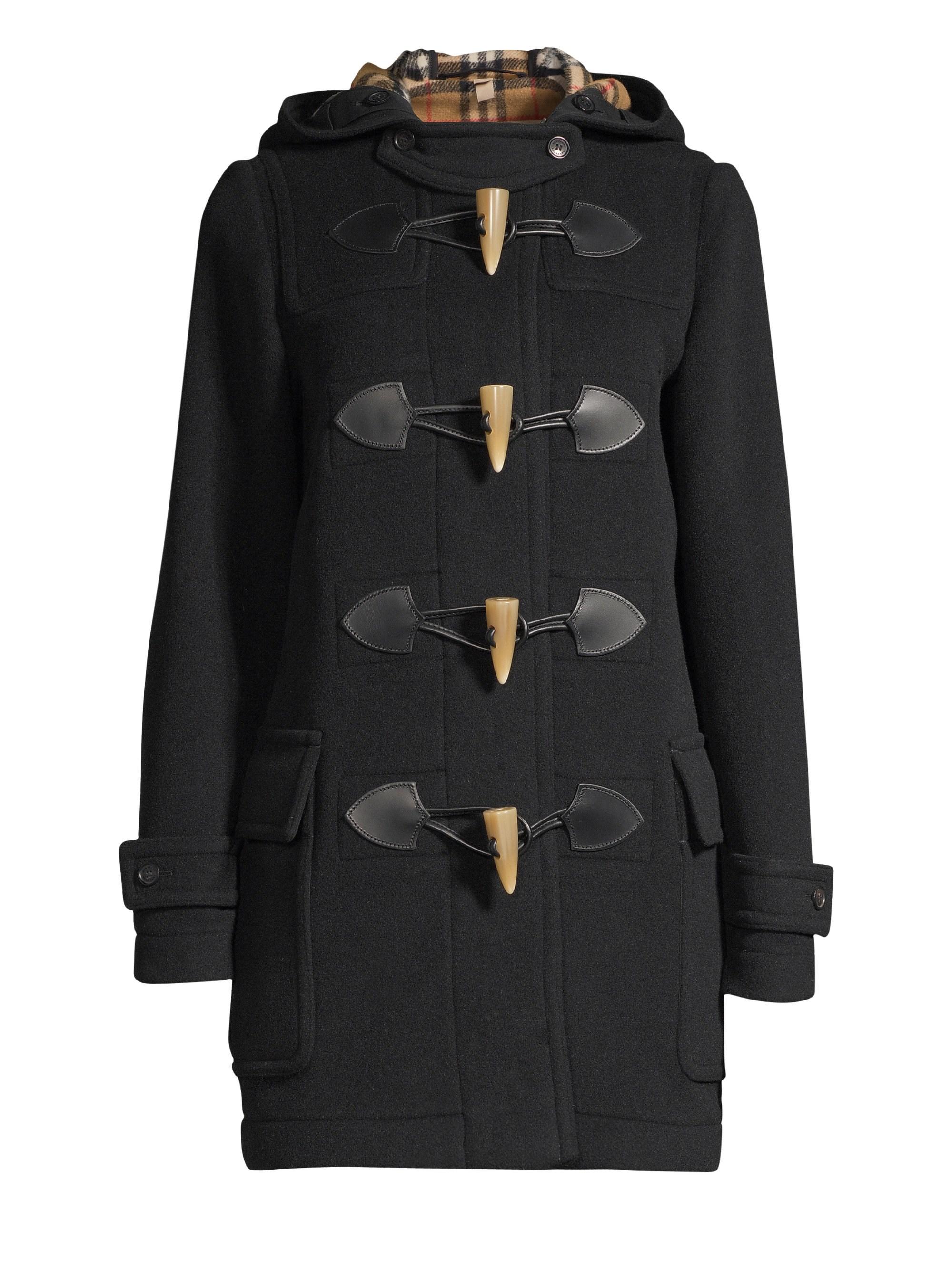 burberry merton duffle coat