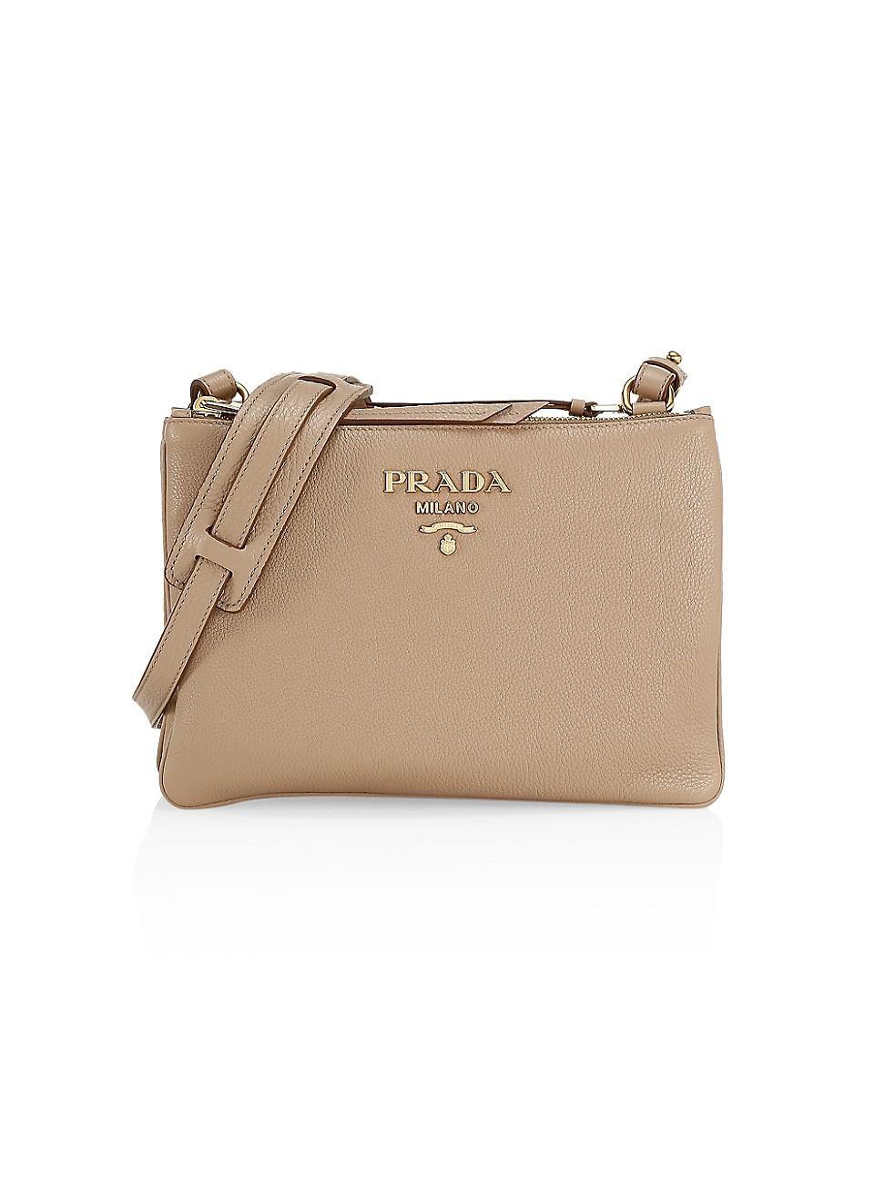 prada double compartment crossbody