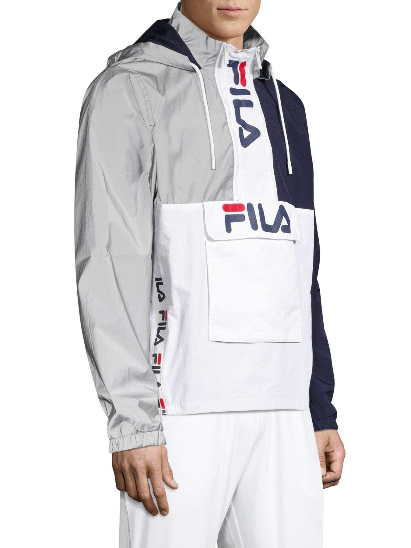 reflective puffer jacket fila