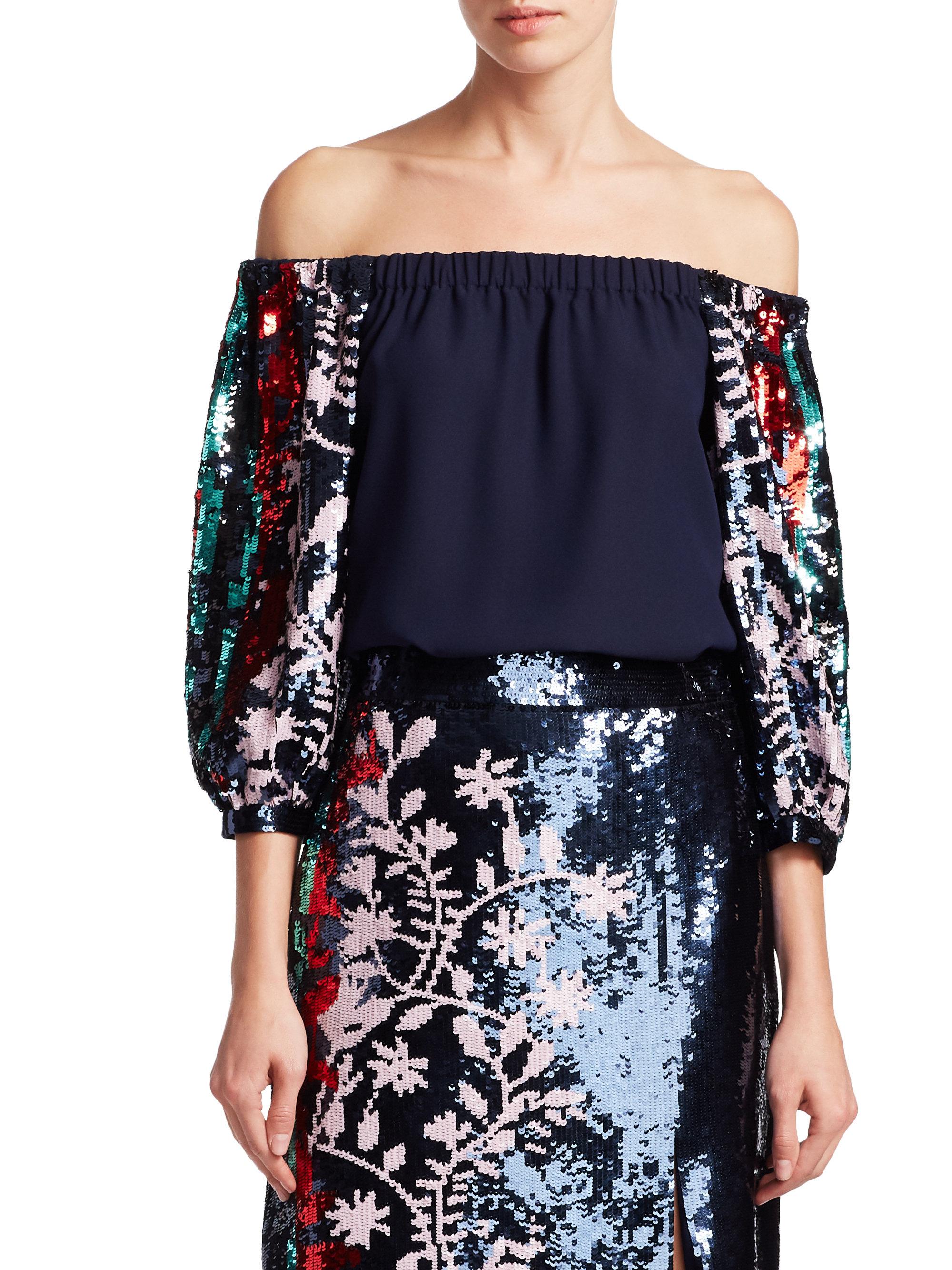tanya taylor sequin dress