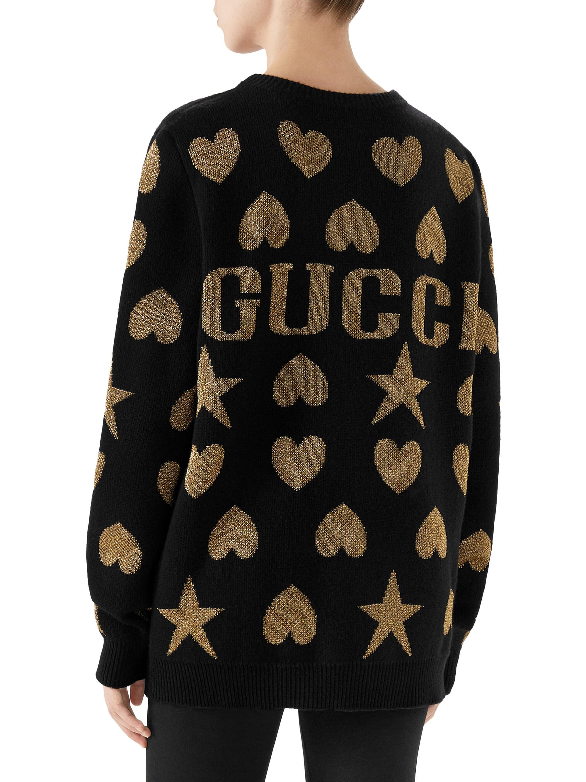 gucci lurex sweater