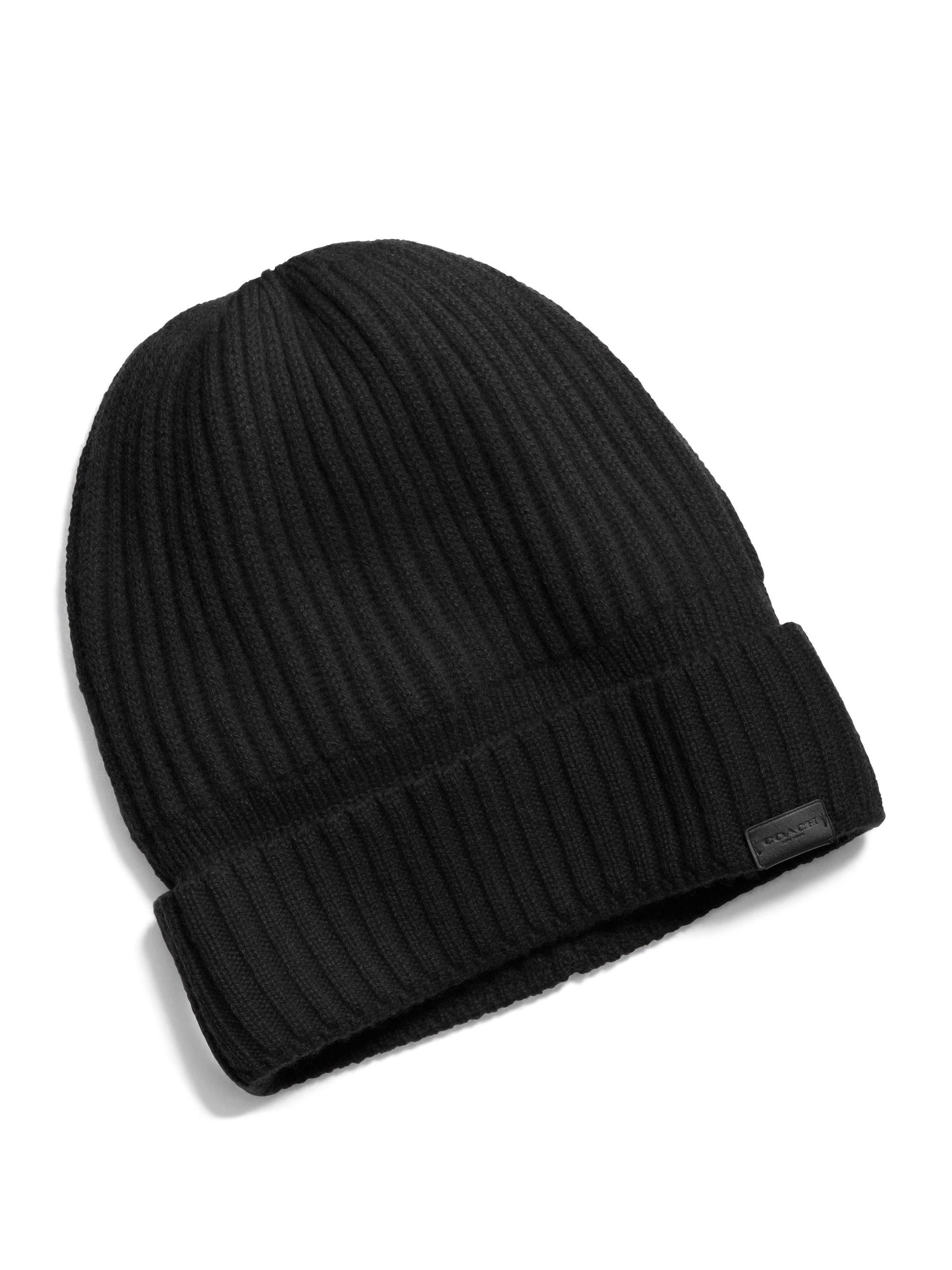 coach beanie hat