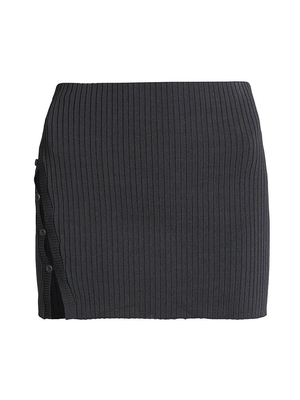 Ksubi Synthetic Transcend Miniskirt in Grey (Gray) | Lyst