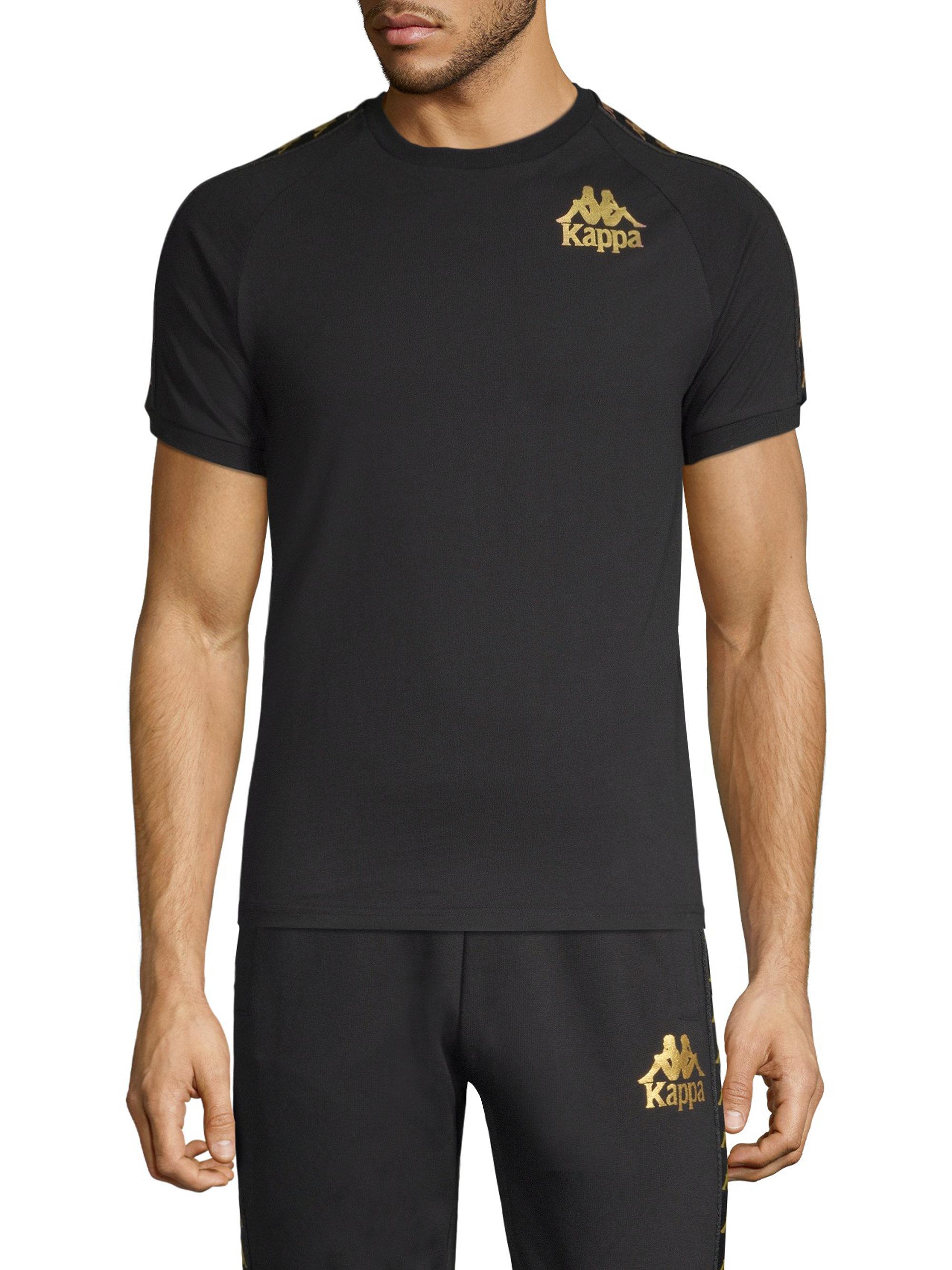 kappa black tee