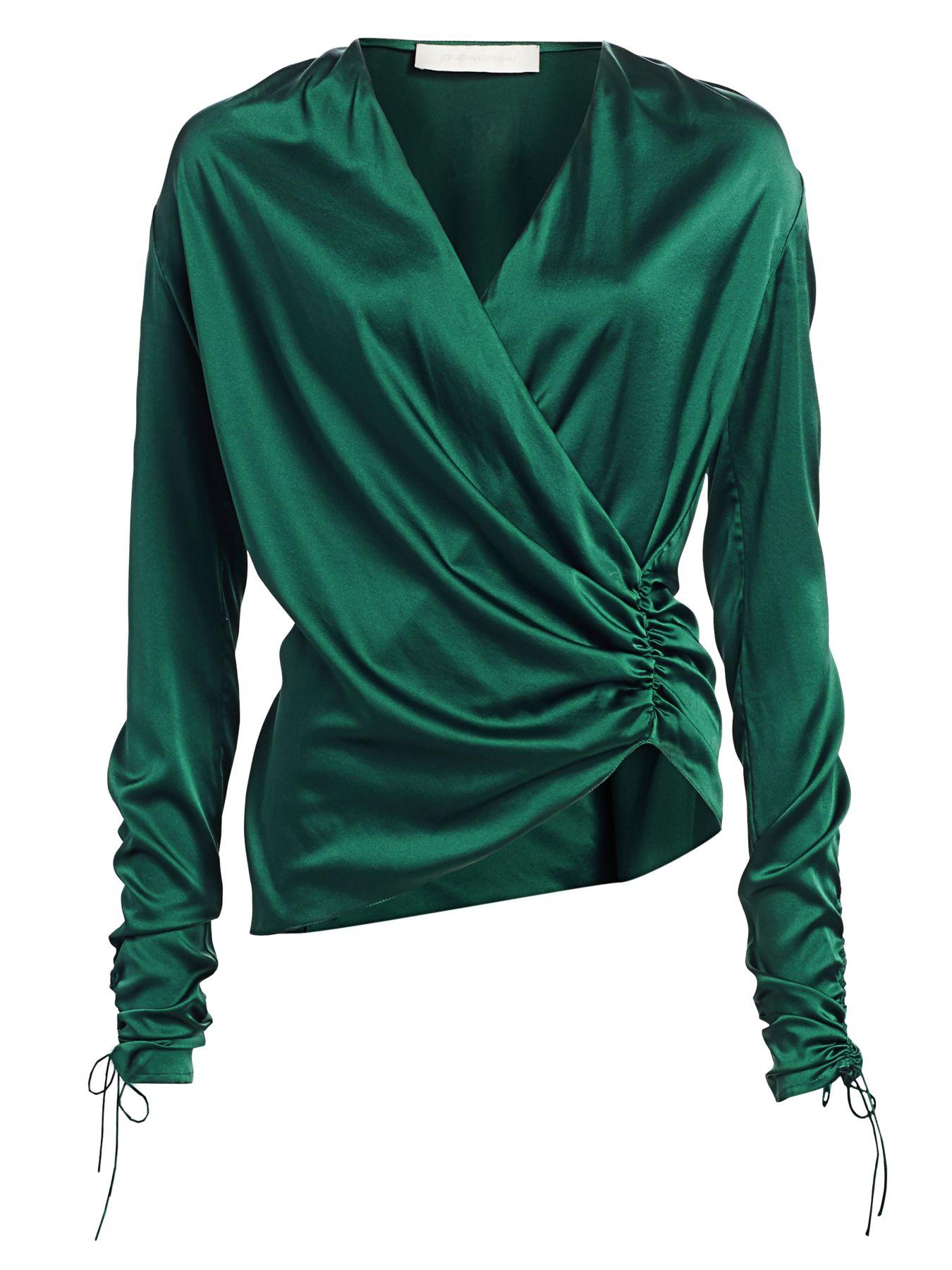 Jonathan Simkhai Asymmetrical Silk 