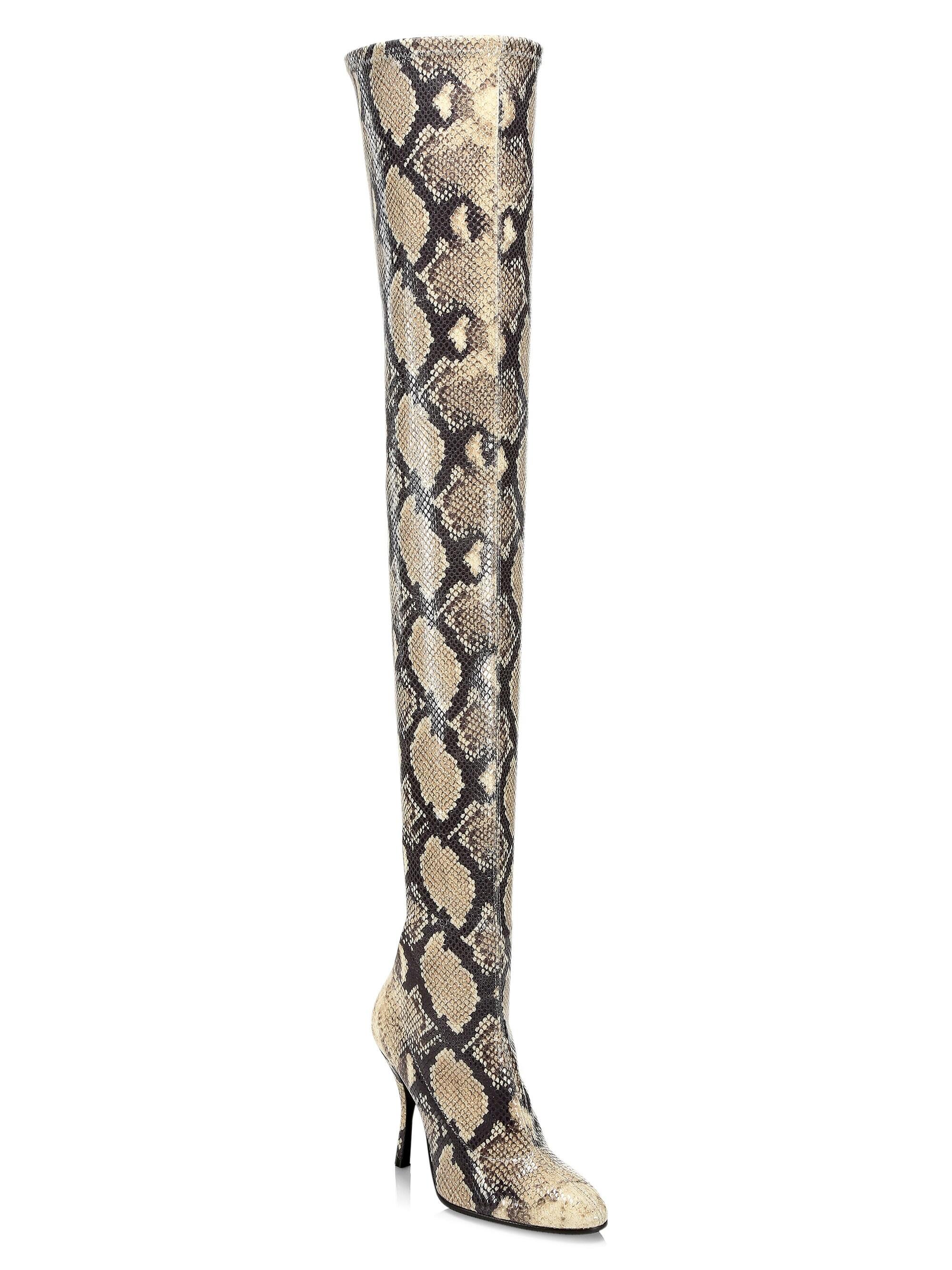 shiloh logo stretch knit and leather sock boot