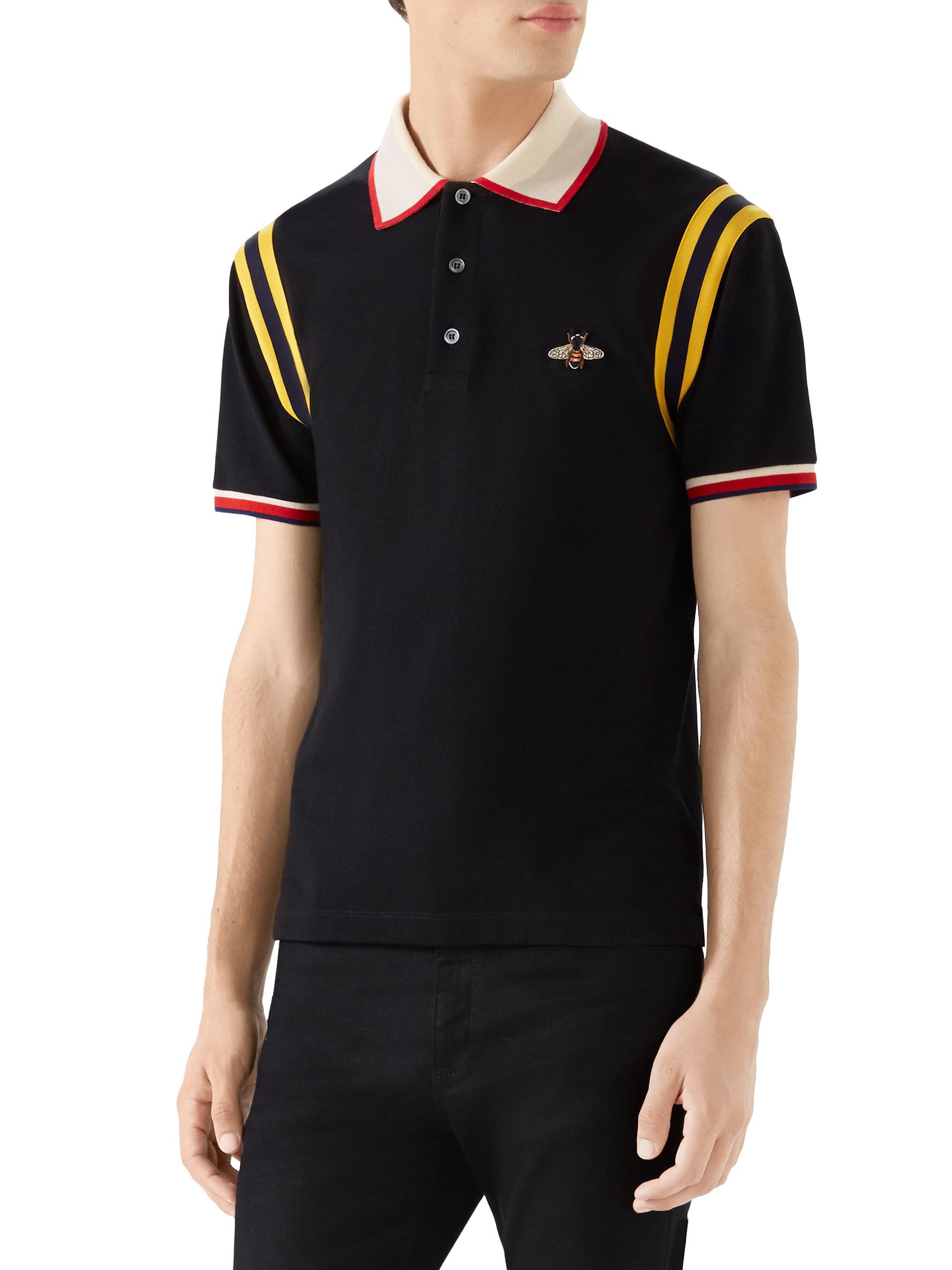 gucci polo shirt bee