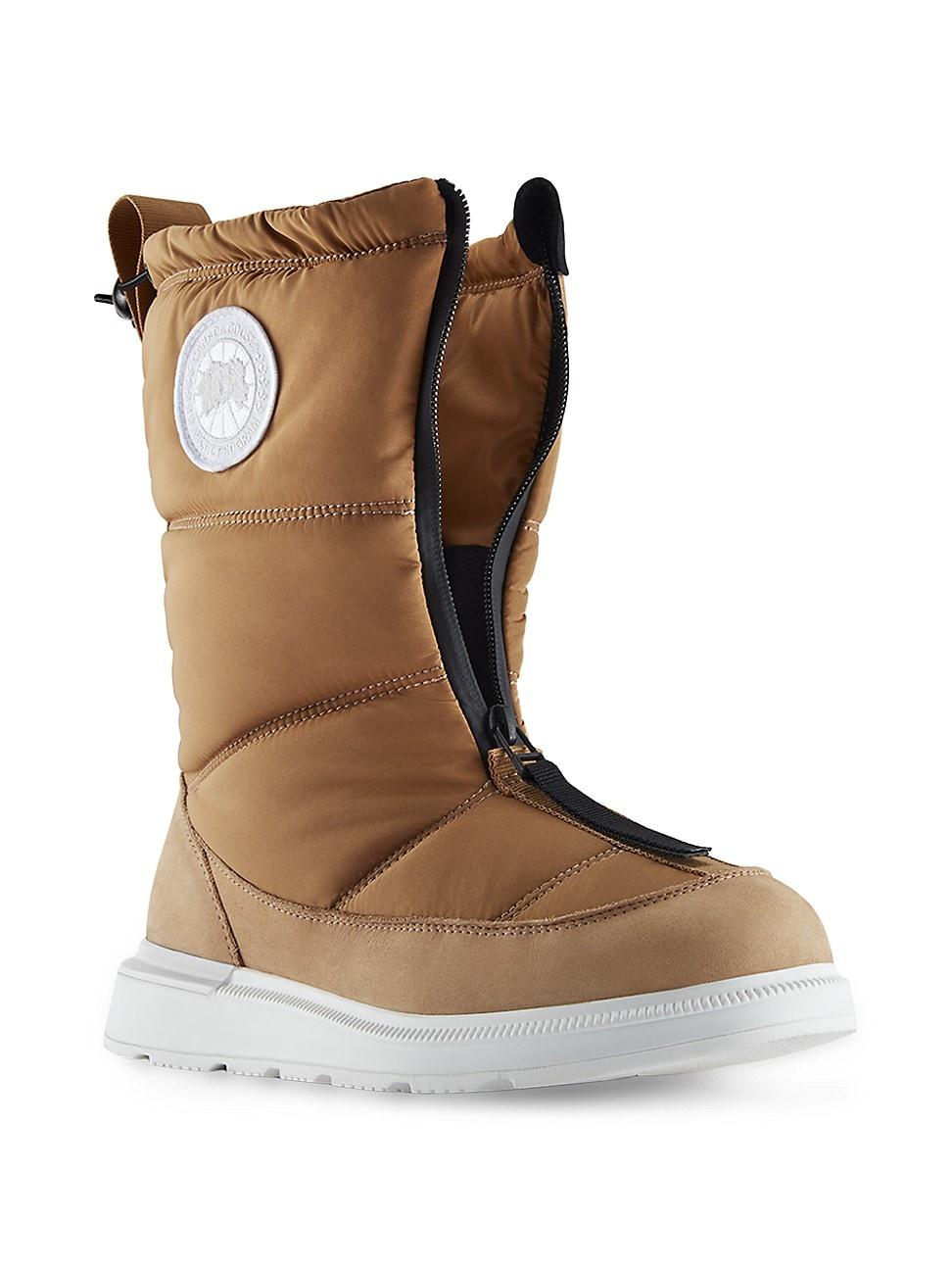 Canada Goose Cypress Fold-down Puffer Boots in Brown | Lyst