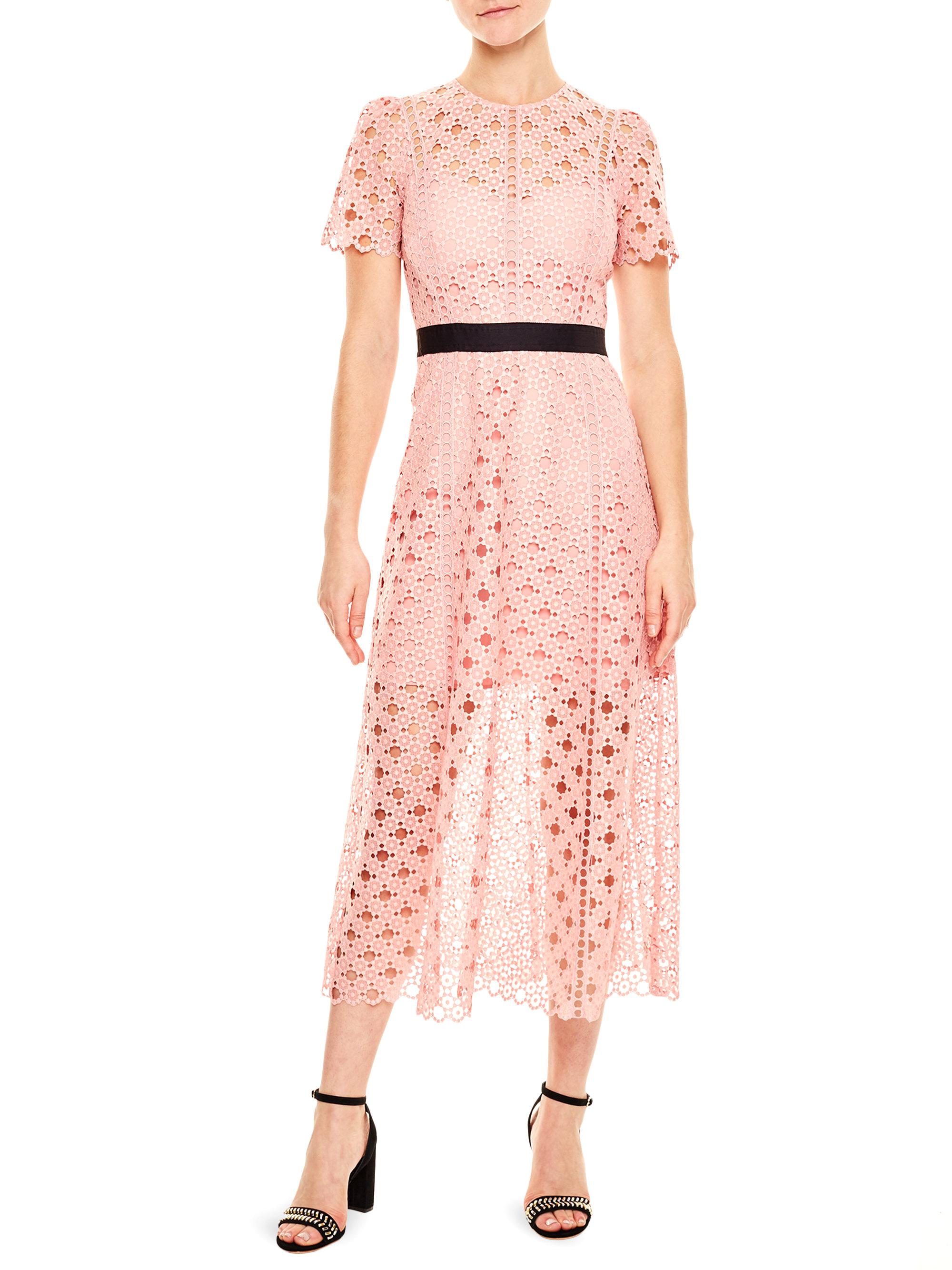 sandro pink dress