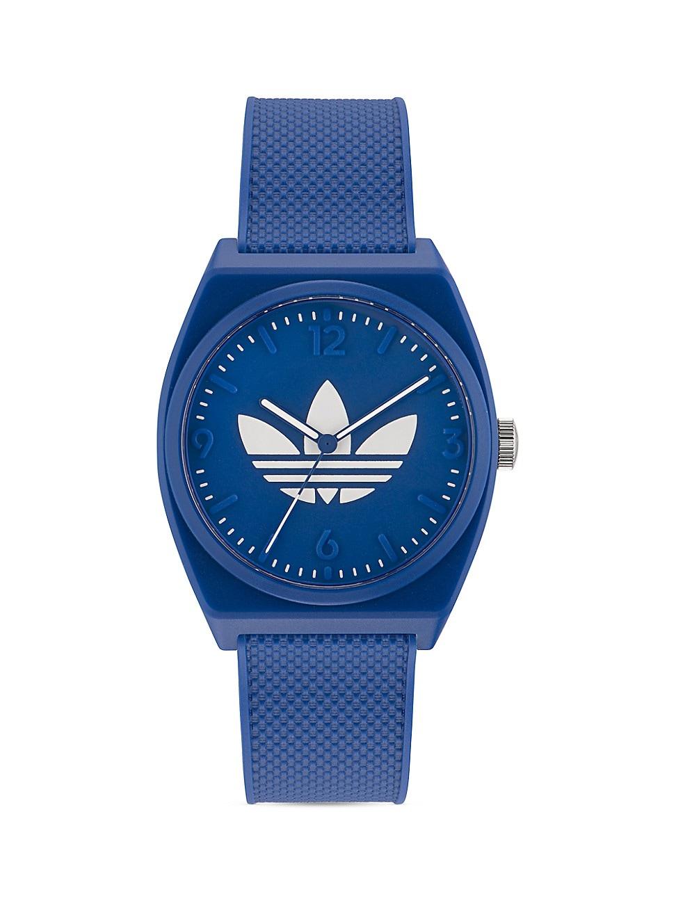 legemliggøre Overvind Justering adidas Monochrome Logo Watch in Blue for Men | Lyst