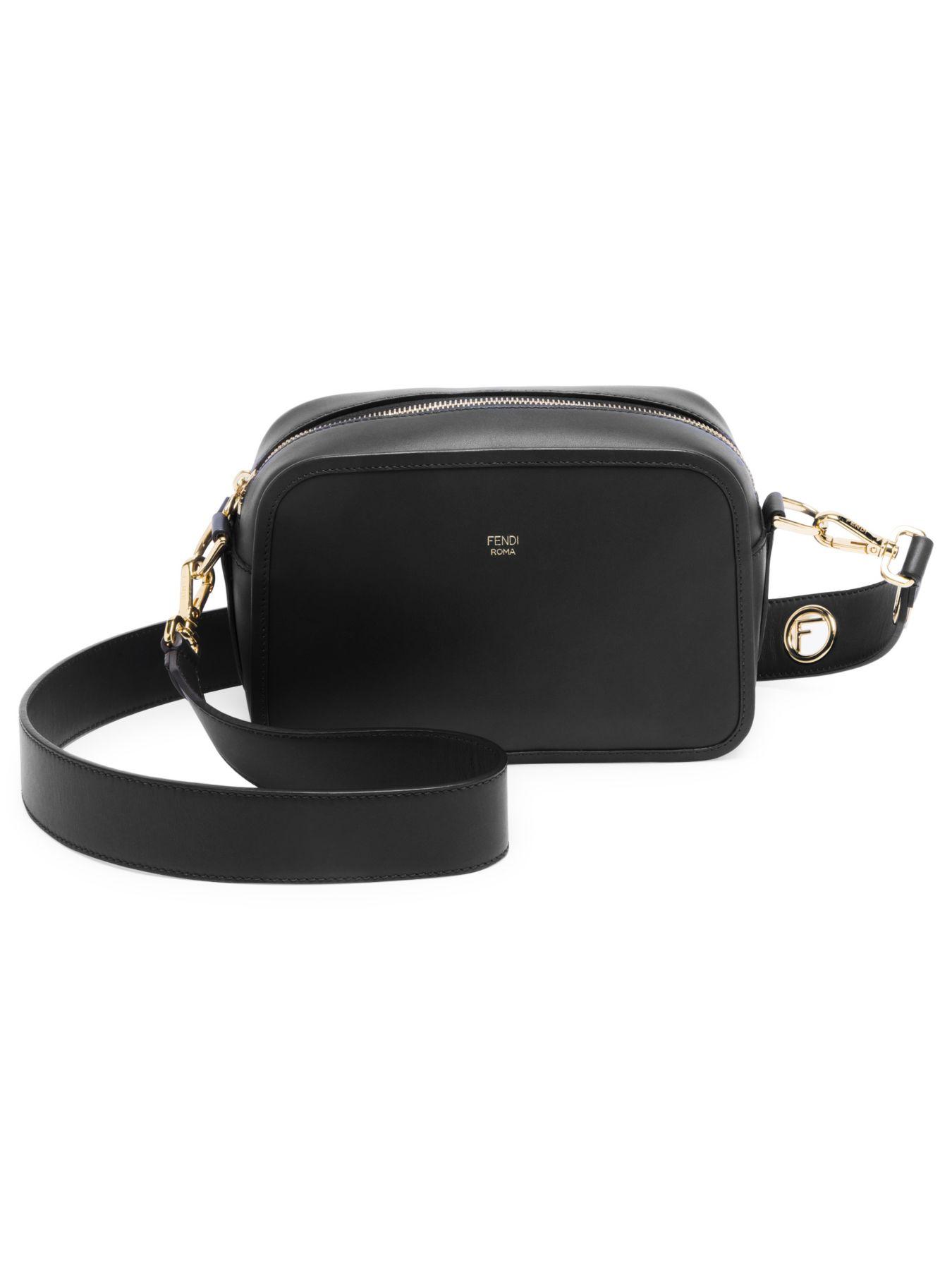 fendi camera bag black