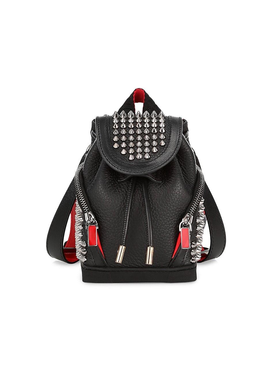 Men's Explorafunk Spiked Leather Backpack