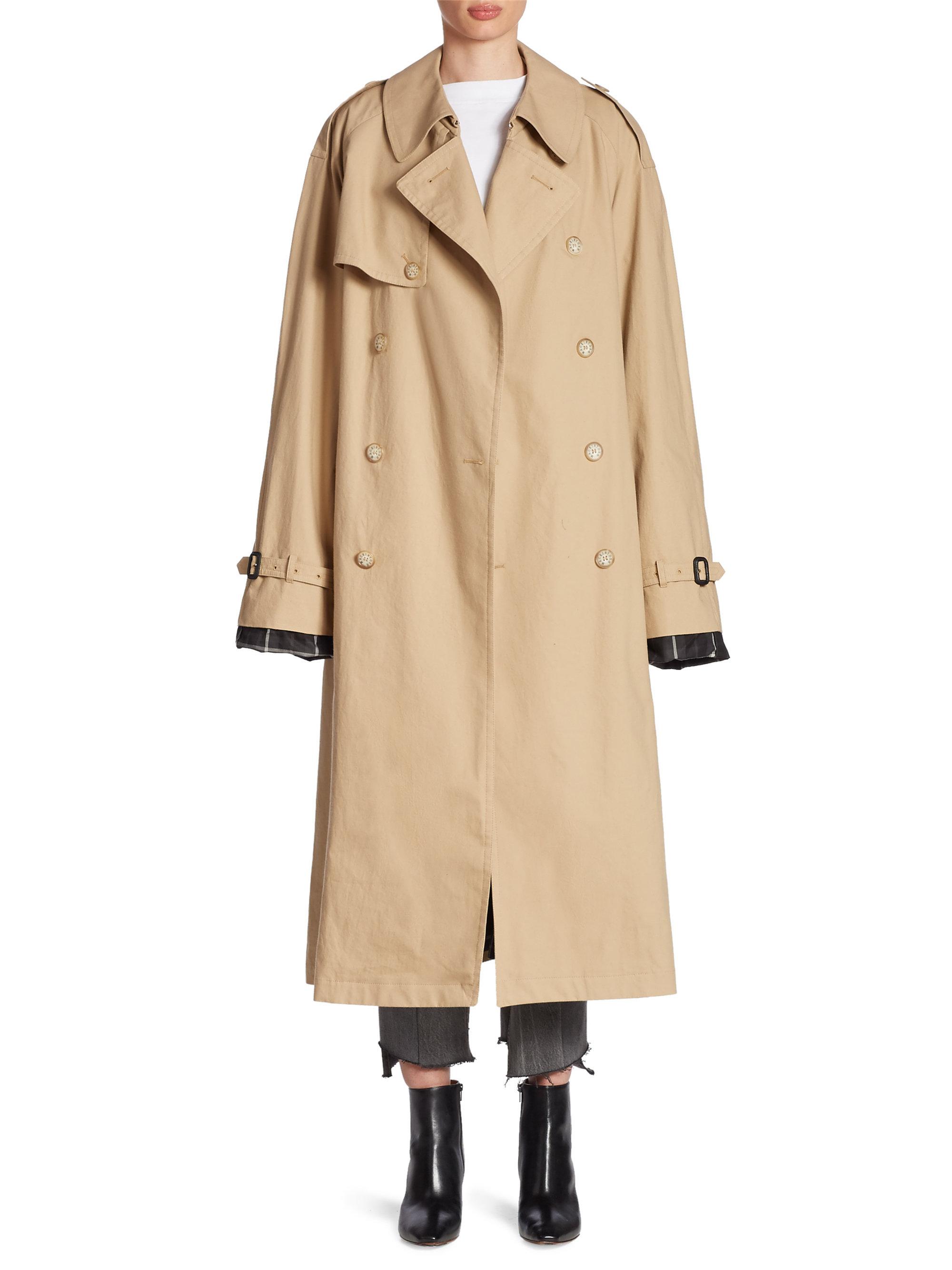 open trench coat