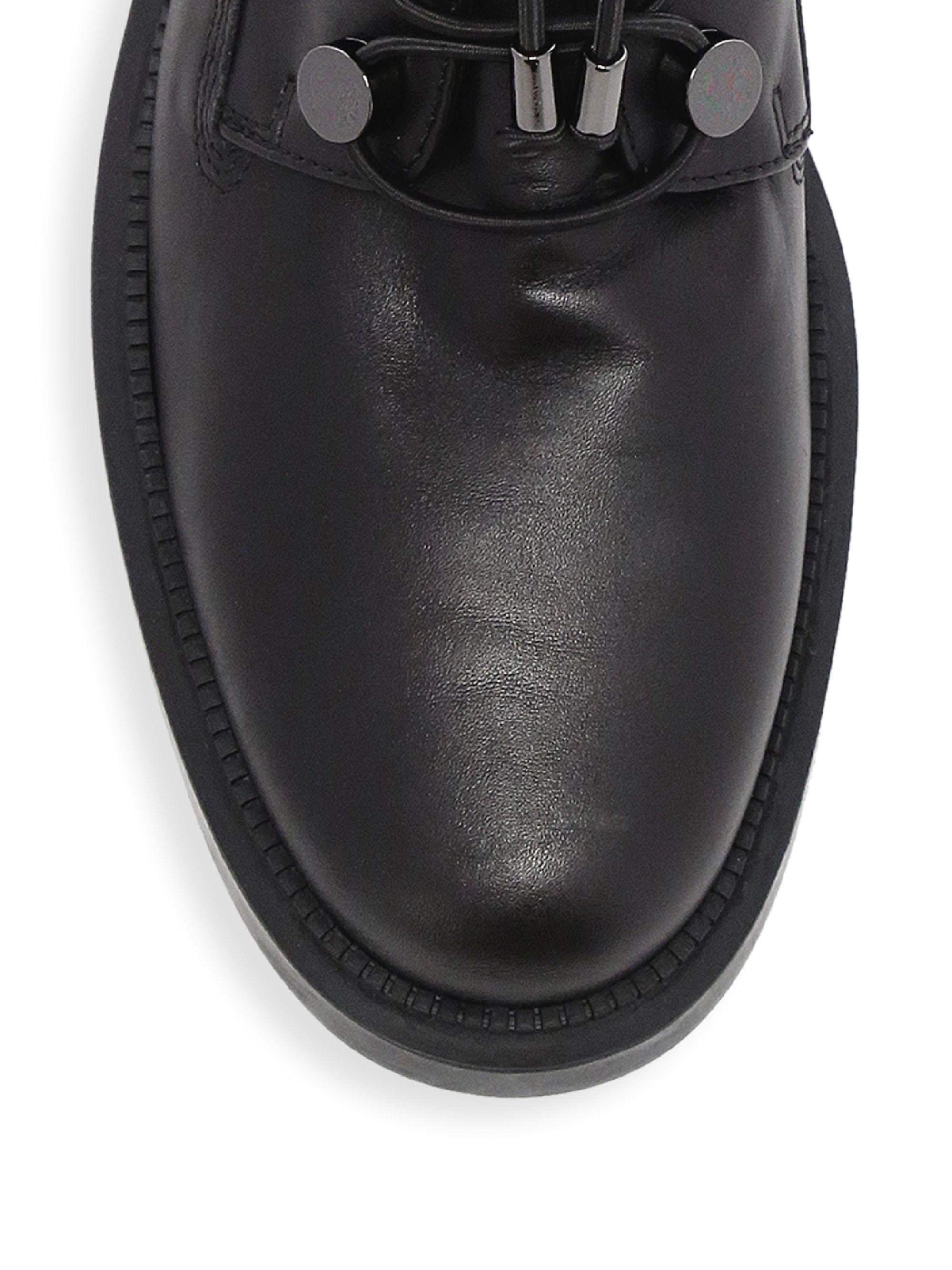 aquatalia linda combat boot