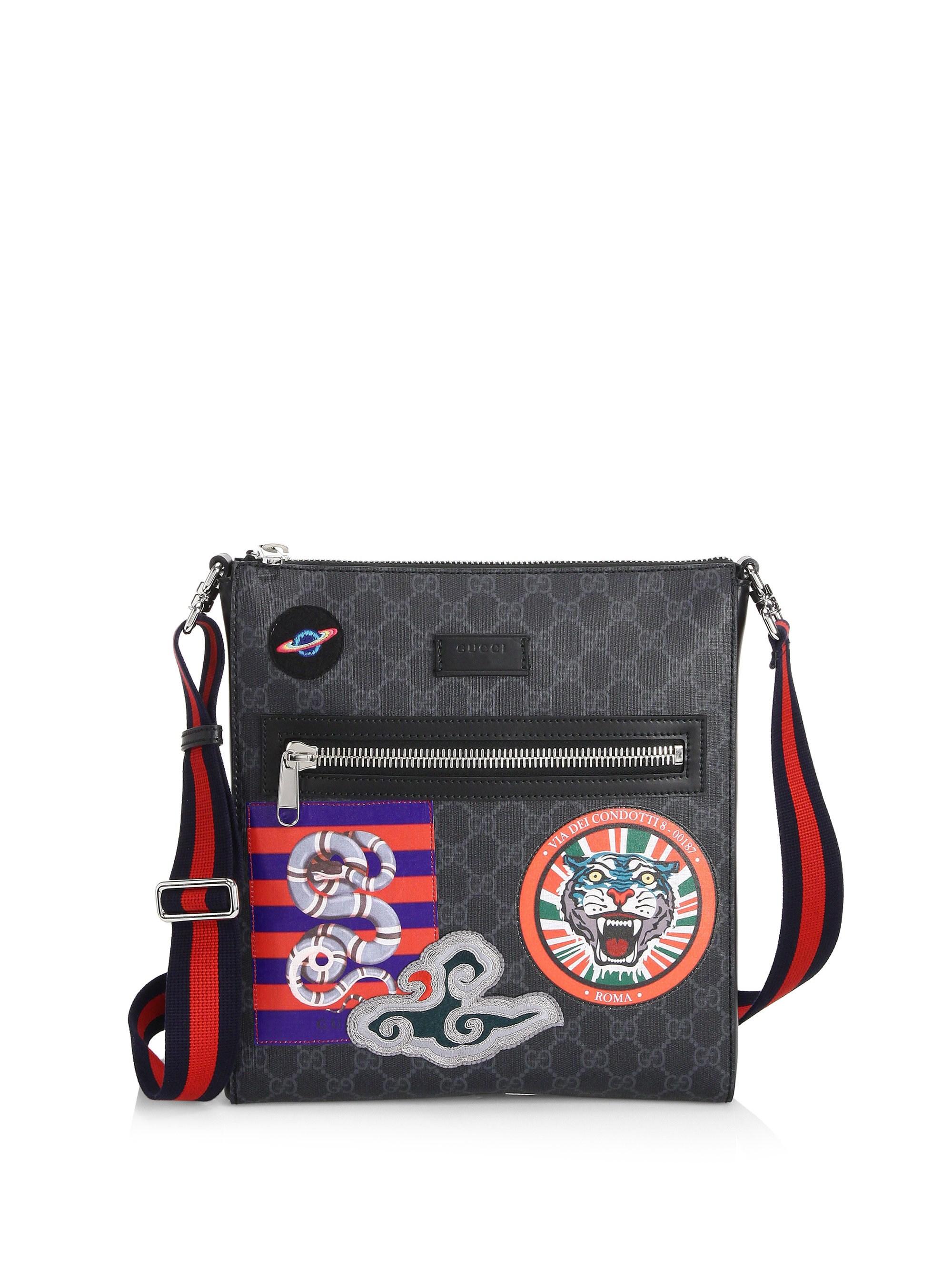 gucci night courrier messenger bag