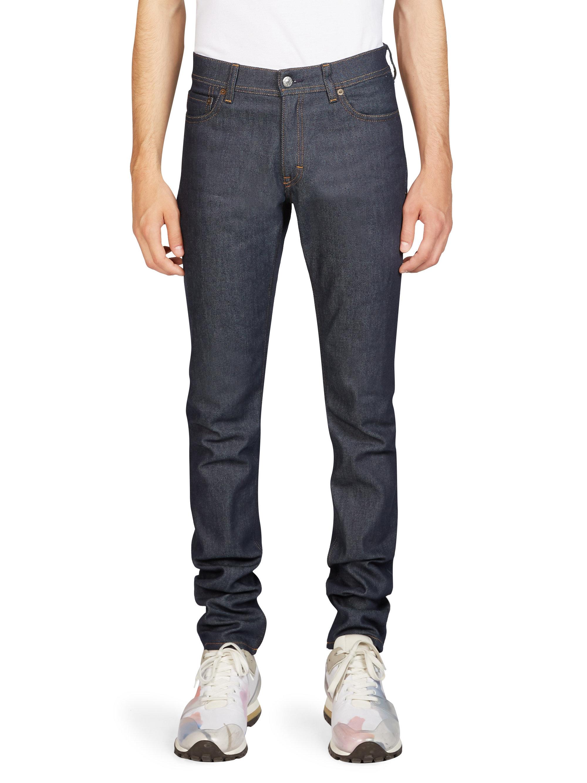 Acne Studios Denim North Classic Jeans in Blue for Men Lyst