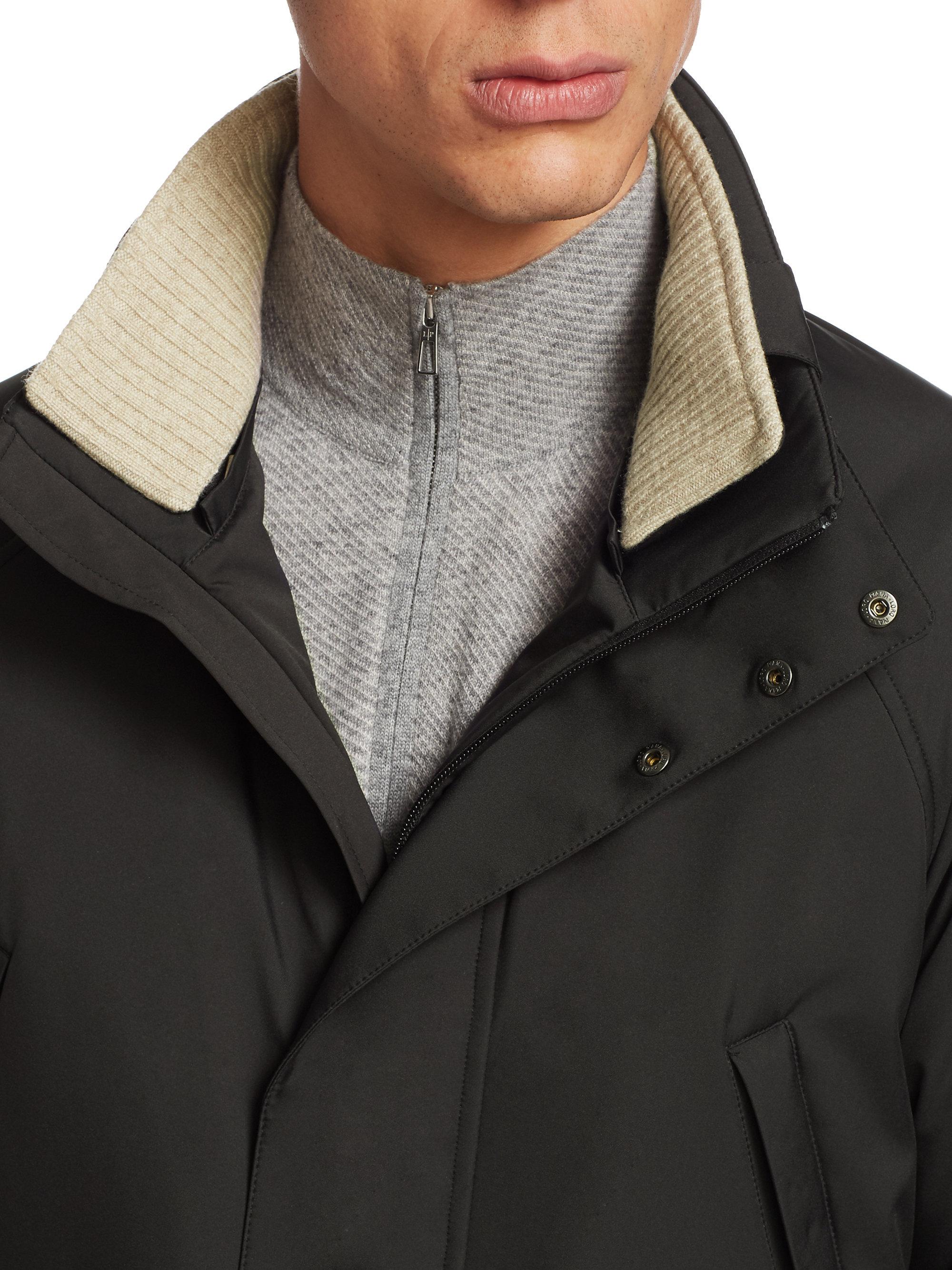 Loro Piana Synthetic Wind Icer Classic Ski Jacket in Onyx (Black) for Men - Lyst