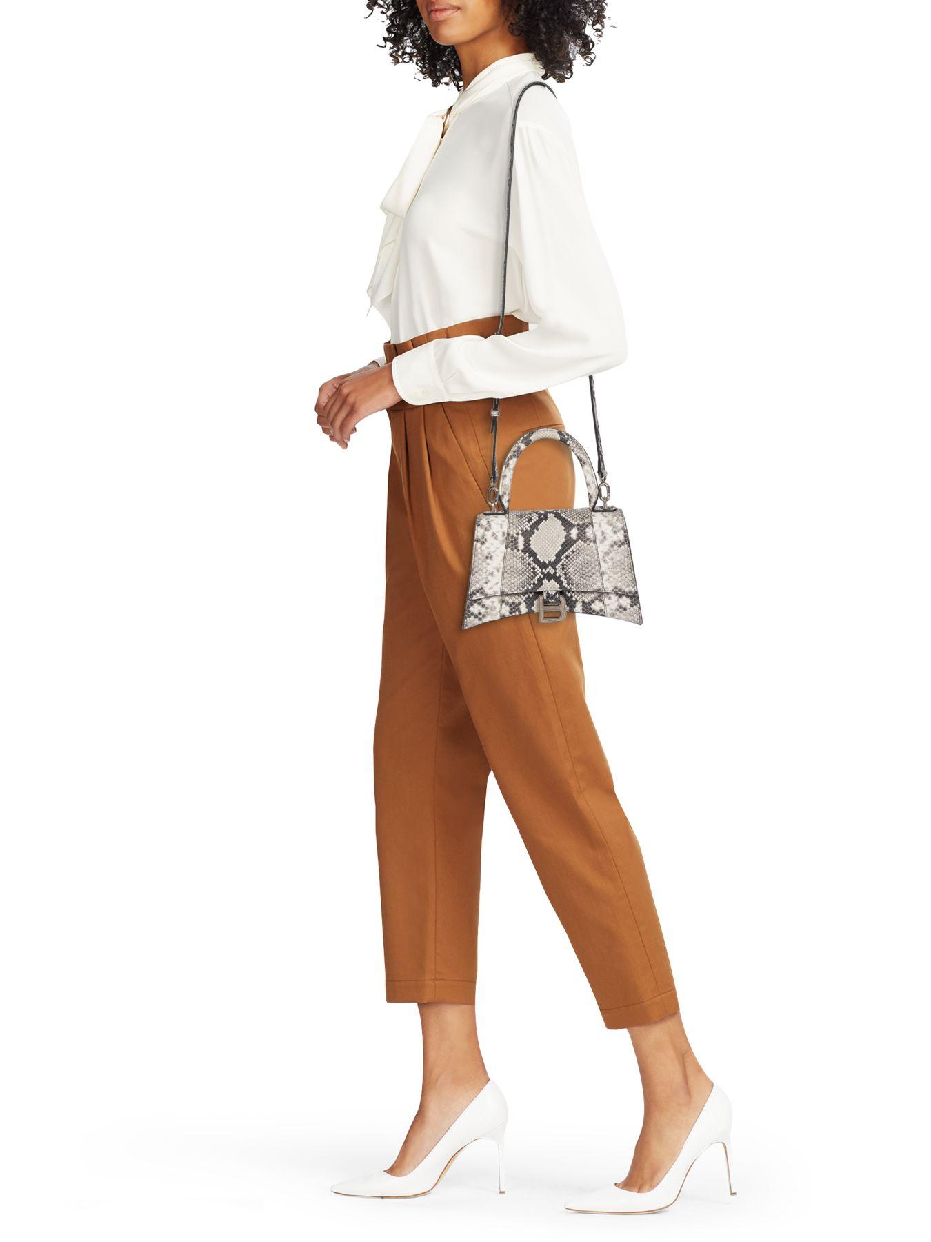 balenciaga hourglass bag outfit