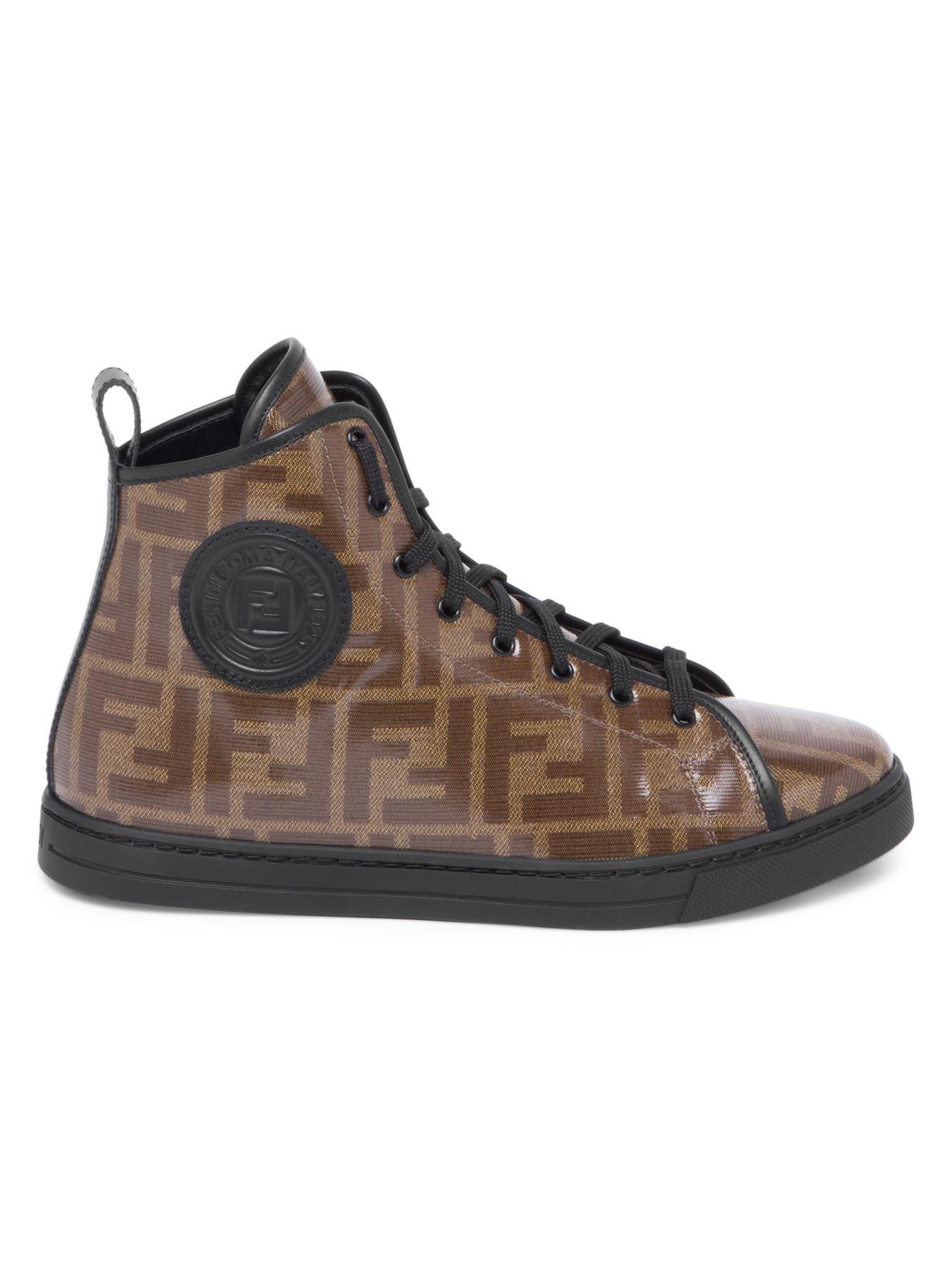 fendi high top shoes