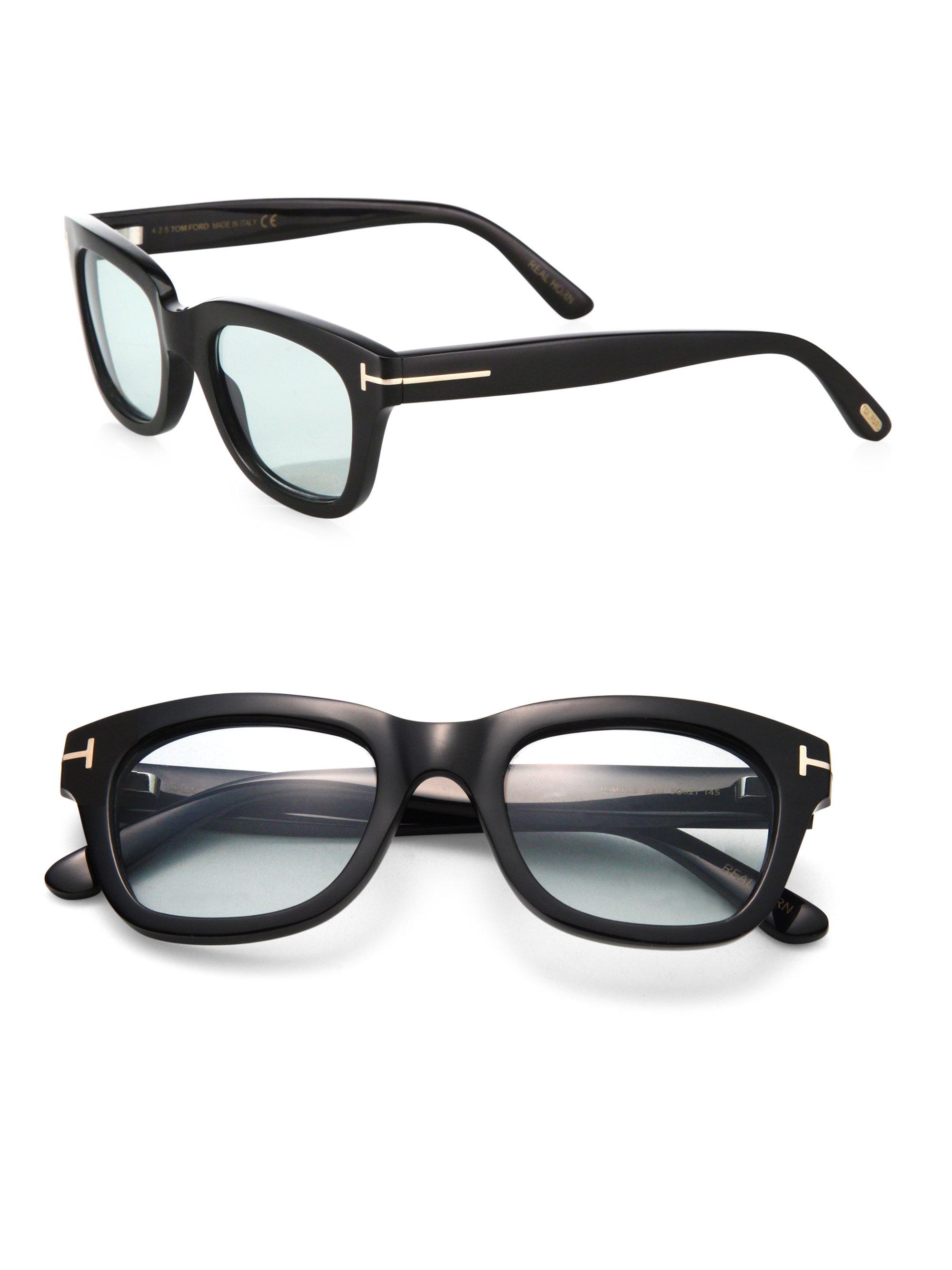 Tom Ford Private Collection Tom N.5 Square Optical Glasses in Black for Men  | Lyst