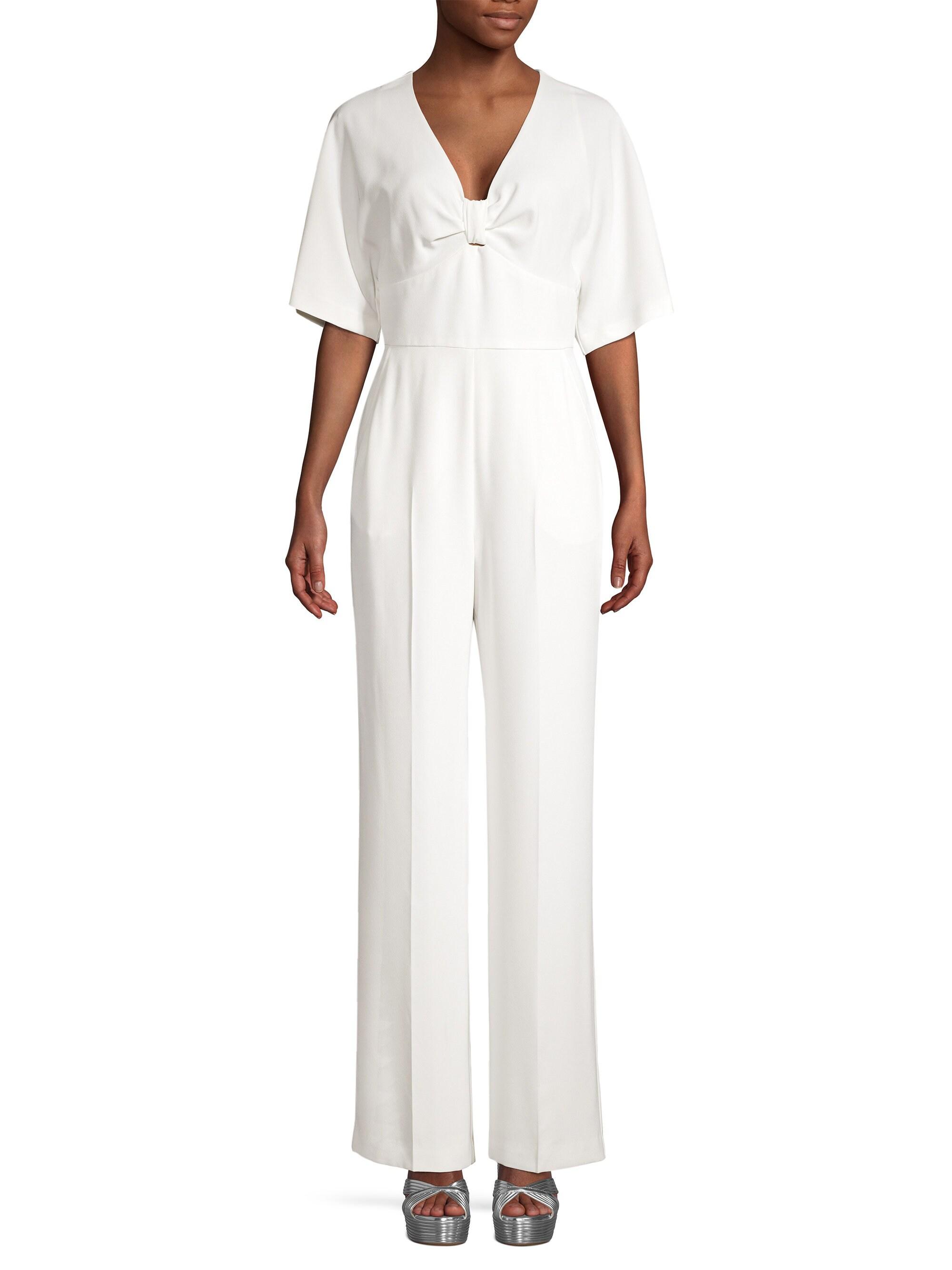 trina turk white jumpsuit
