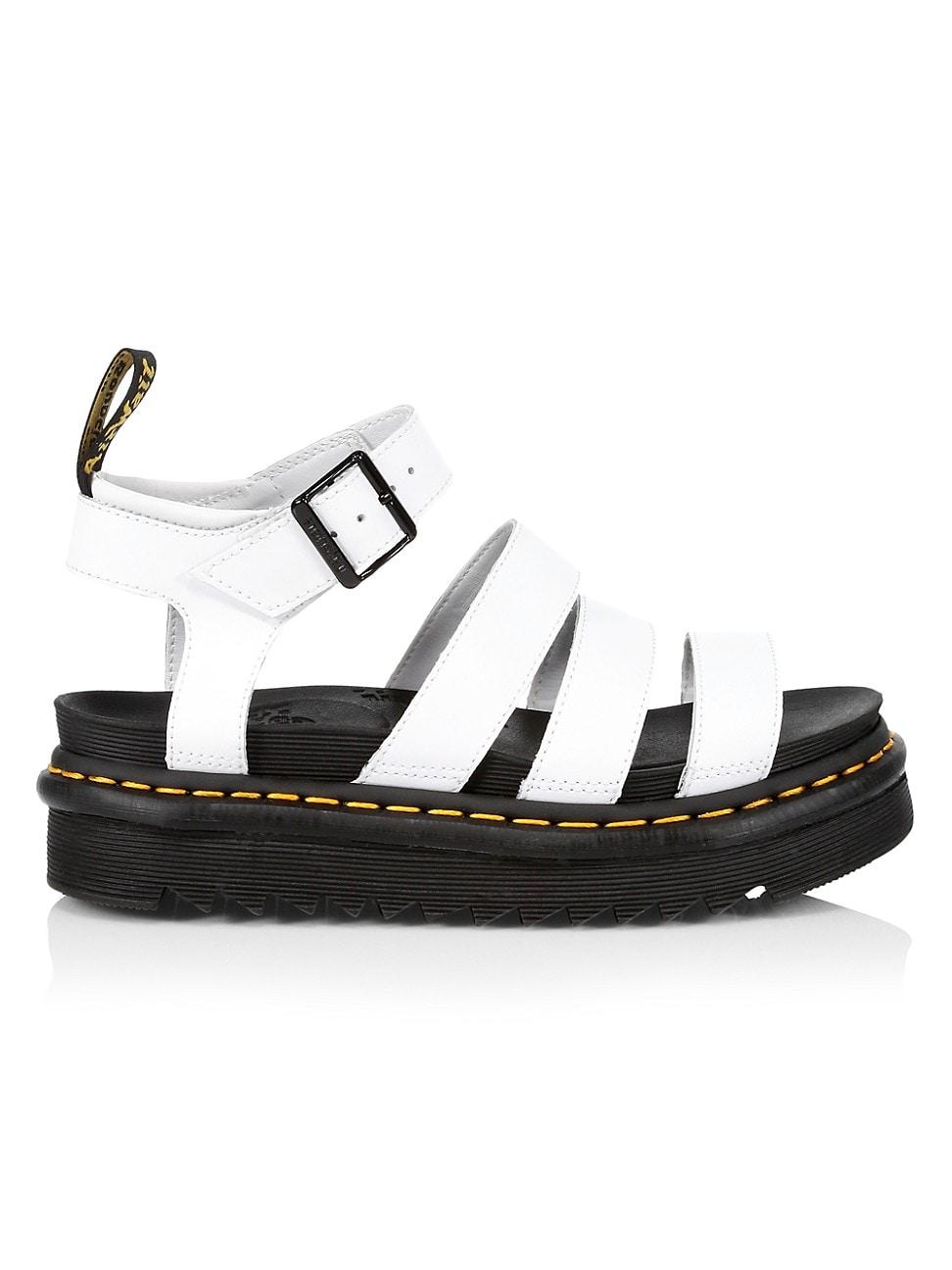 Dr. Martens Blaire Leather Sandal White - Save 73% - Lyst