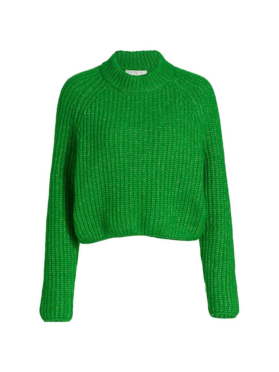 Design History Shaker-stitch Sweater in Green | Lyst