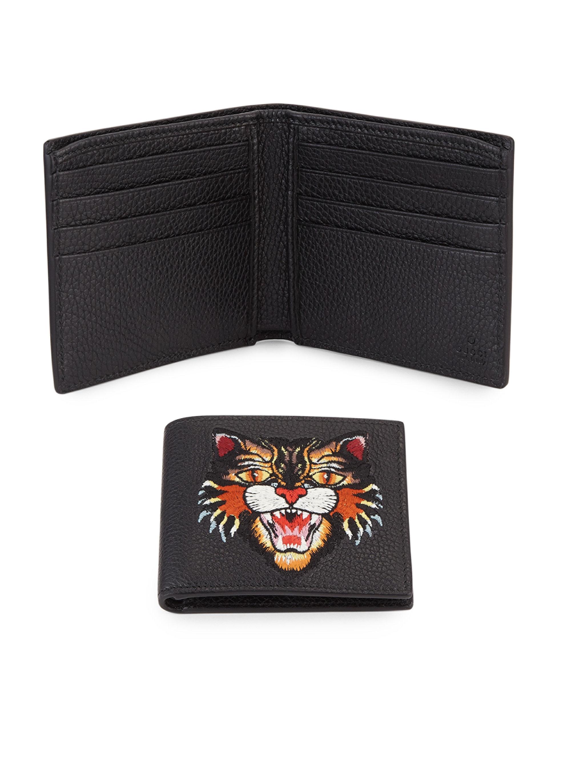 lion gucci wallet