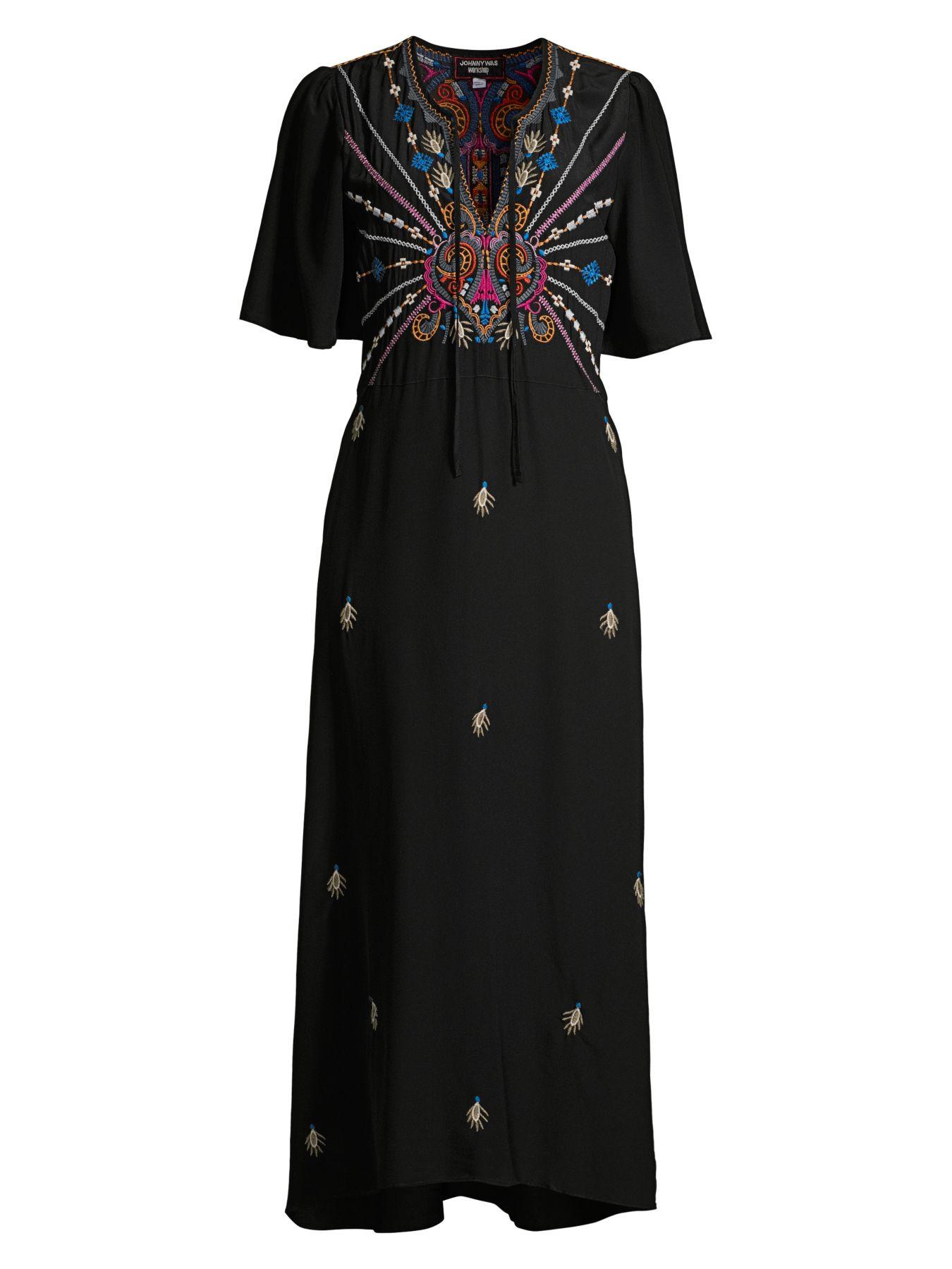 Johnny was flutter sleeve maxi dress Clearance