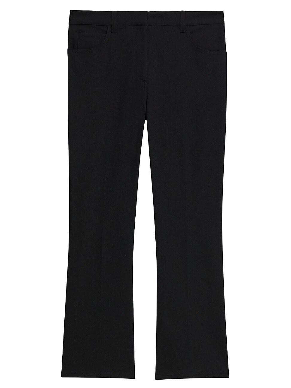 Theory Kick Flare Fivepocket Pants in Blue Lyst