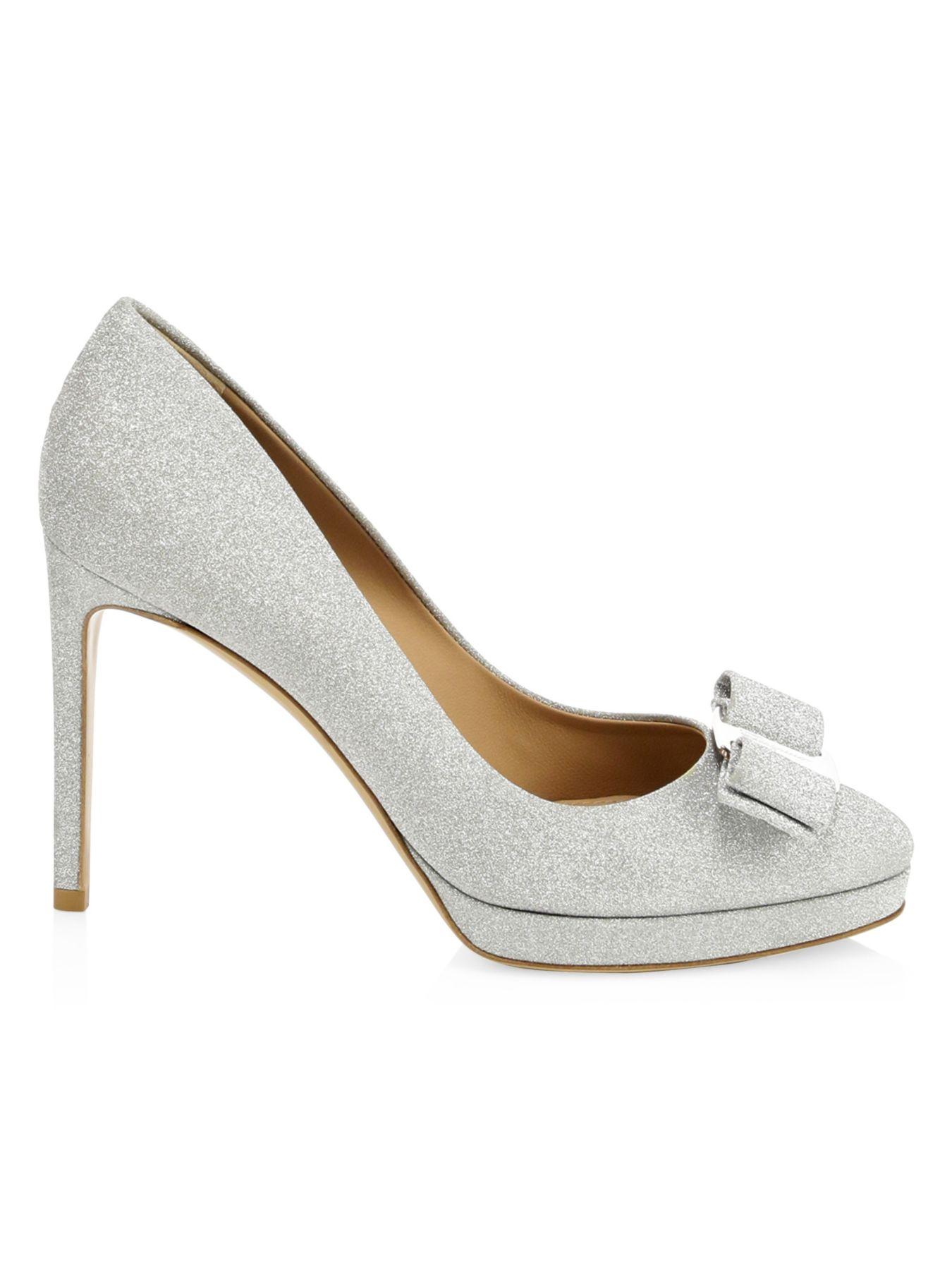 ferragamo platform pump