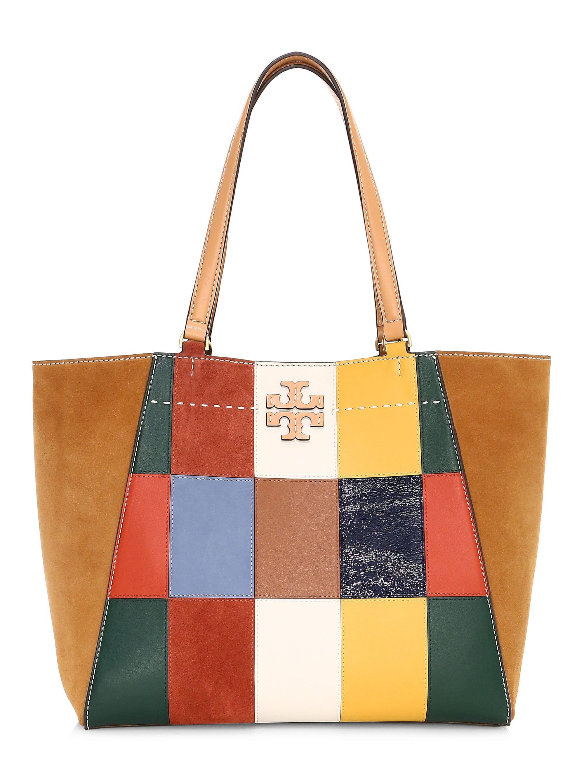 tory burch mcgraw patchwork satchel