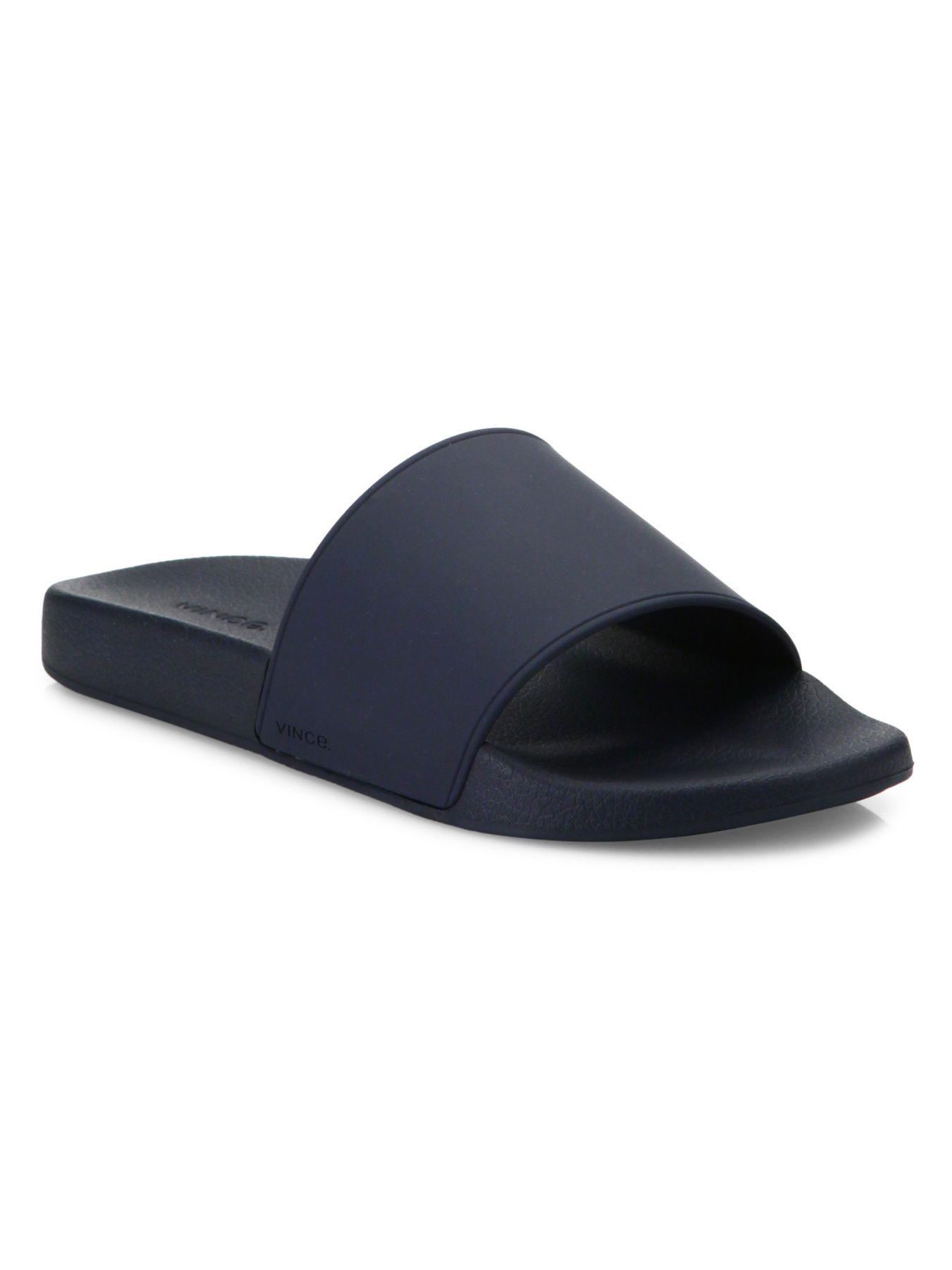 vince west coast rubber slide sandal