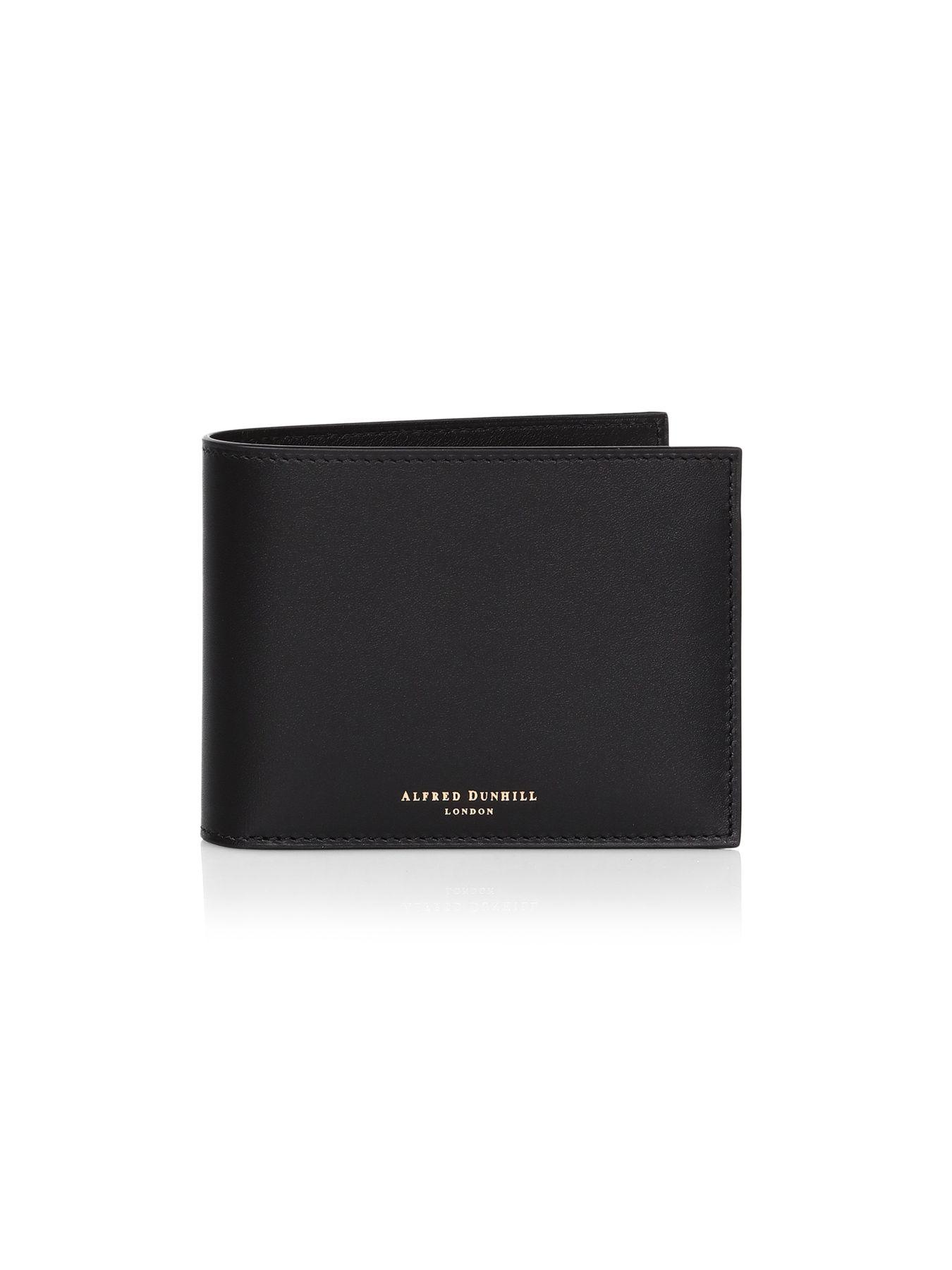 Dunhill Duke Leather Billfold Wallet in Black for Men - Lyst