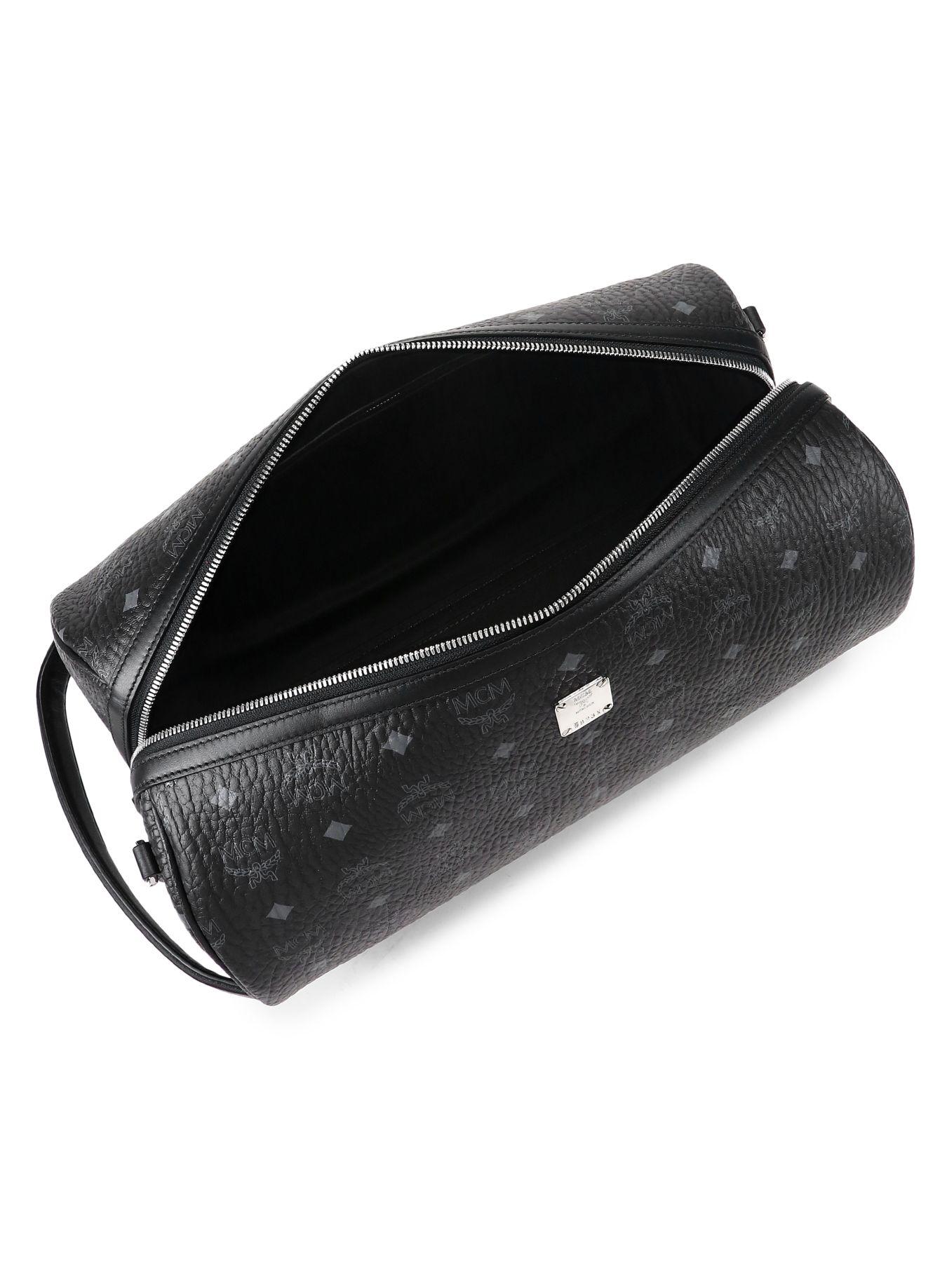 Mcm Visetos Crossbody Bag Black Literacy Basics