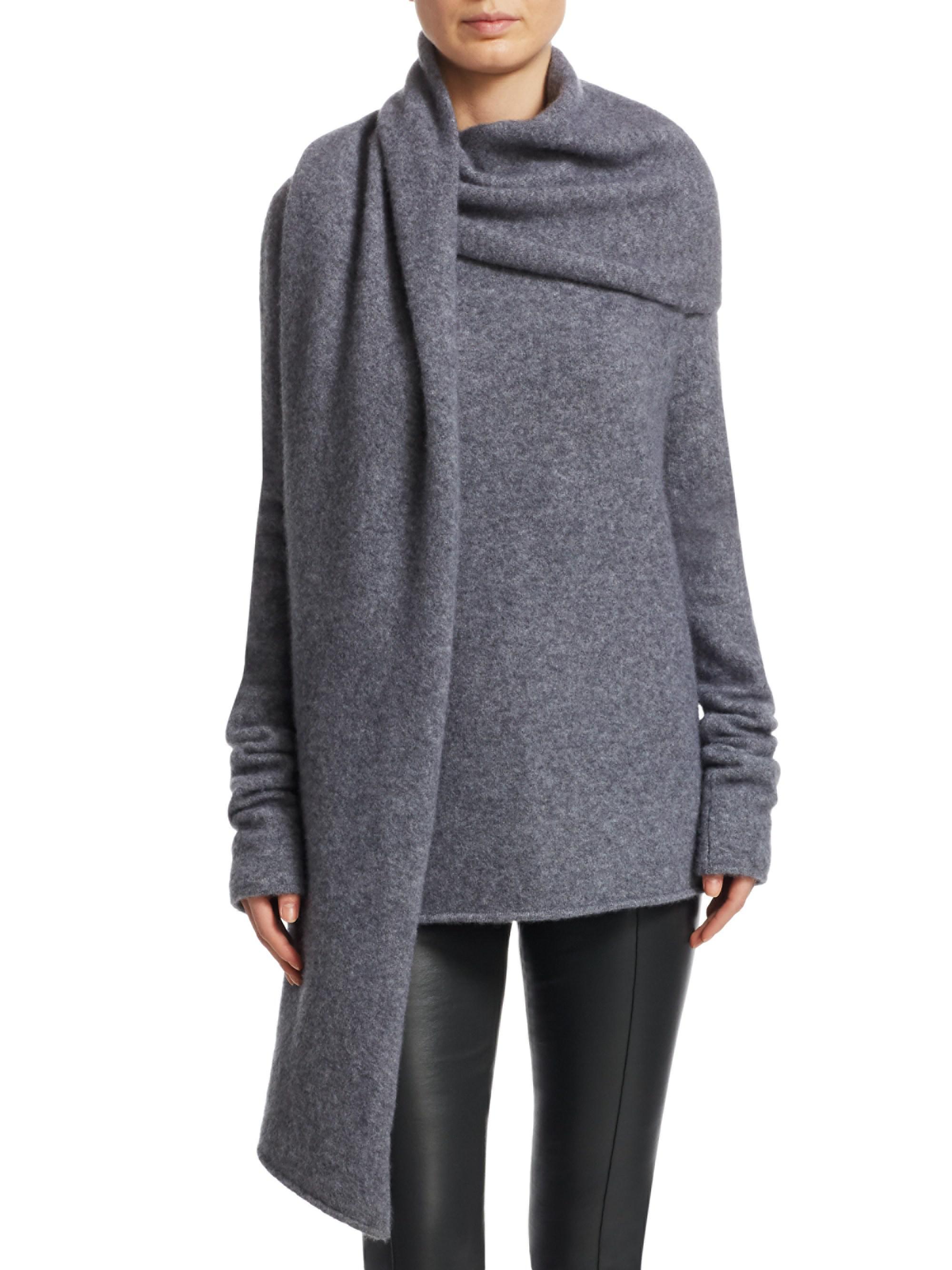 scarf sweater wrap