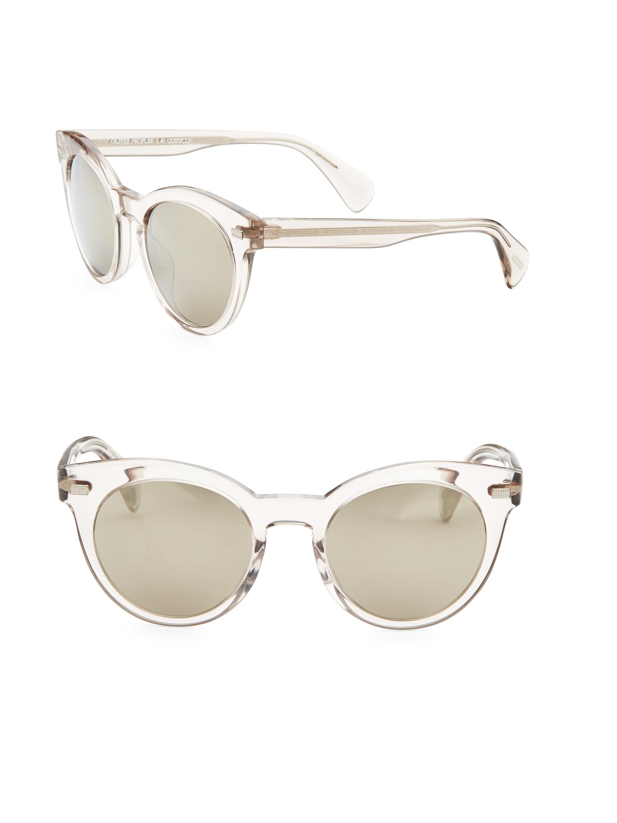 oliver peoples cat eye