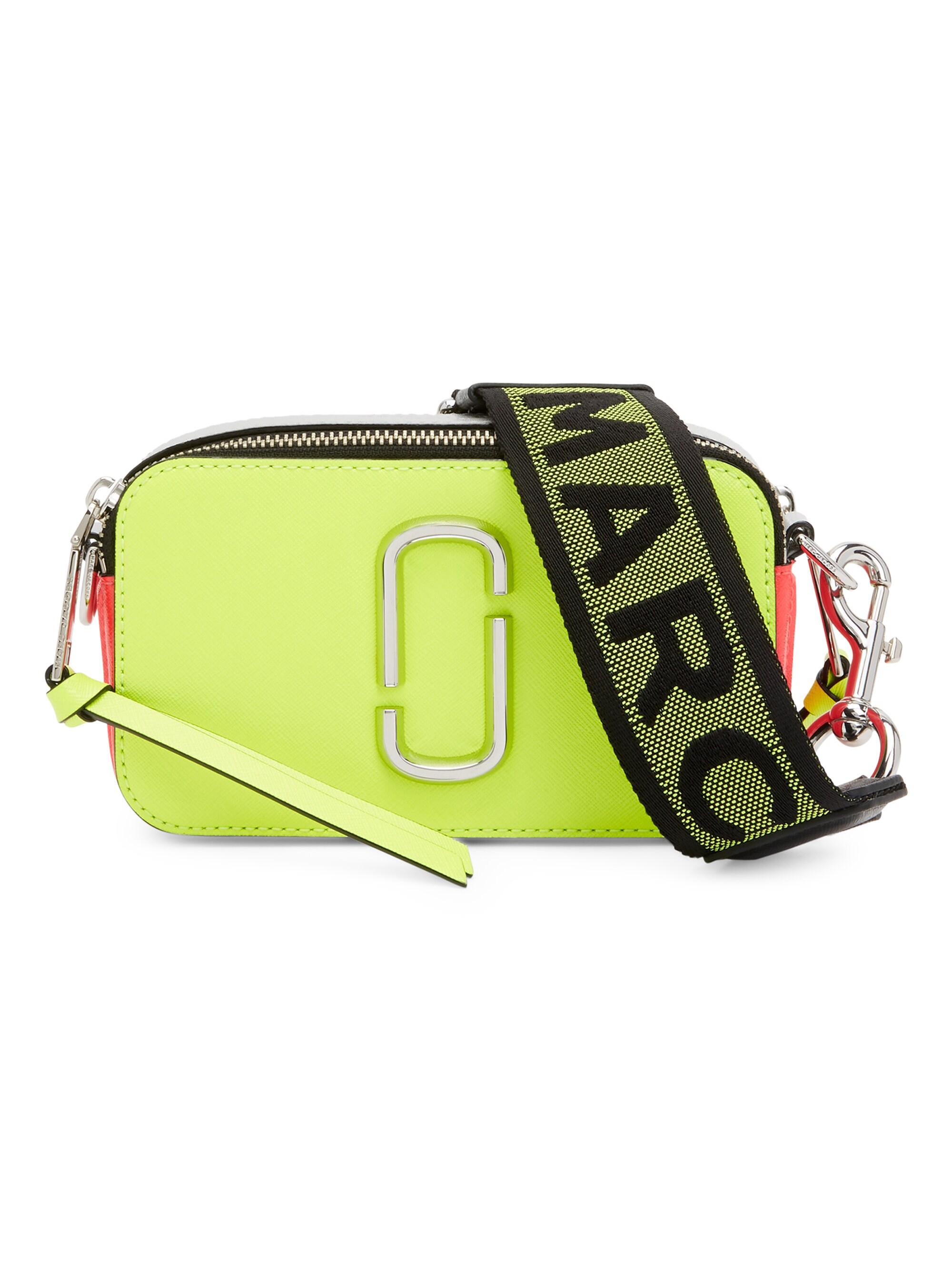 marc jacobs yellow snapshot bag