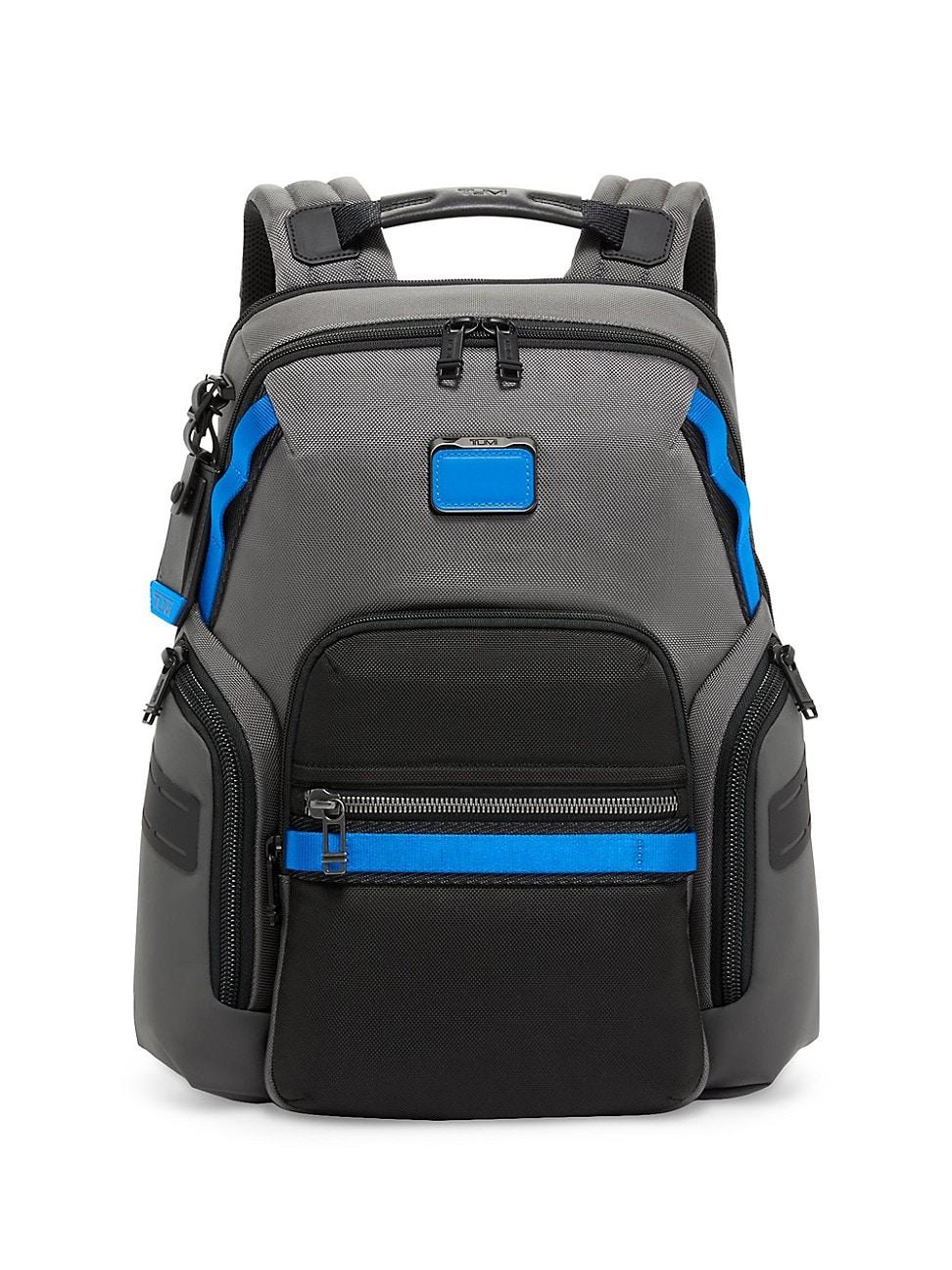 Tumi Alpha Bravo Navigation Backpack in Blue for Men | Lyst