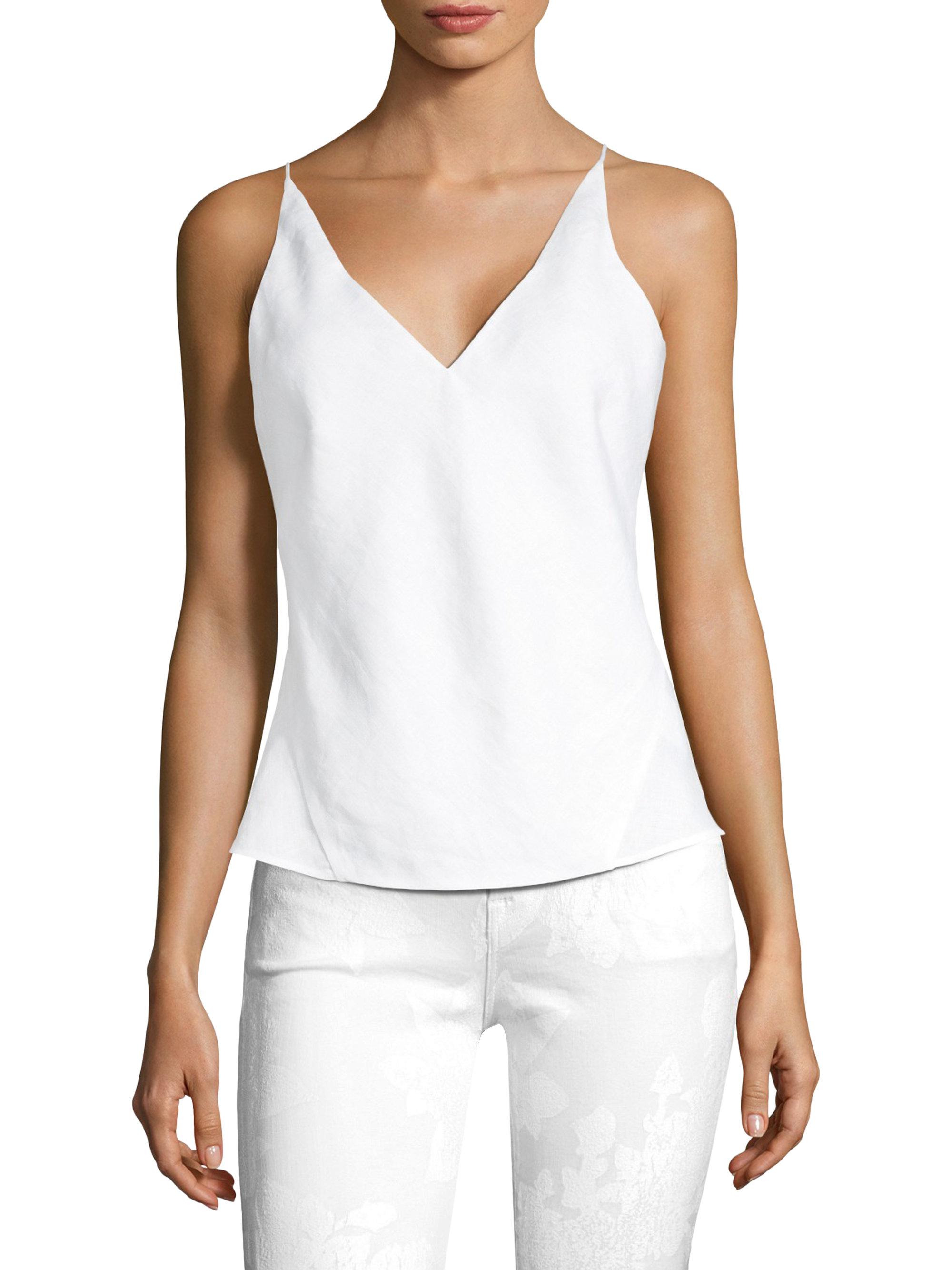 white camisole top