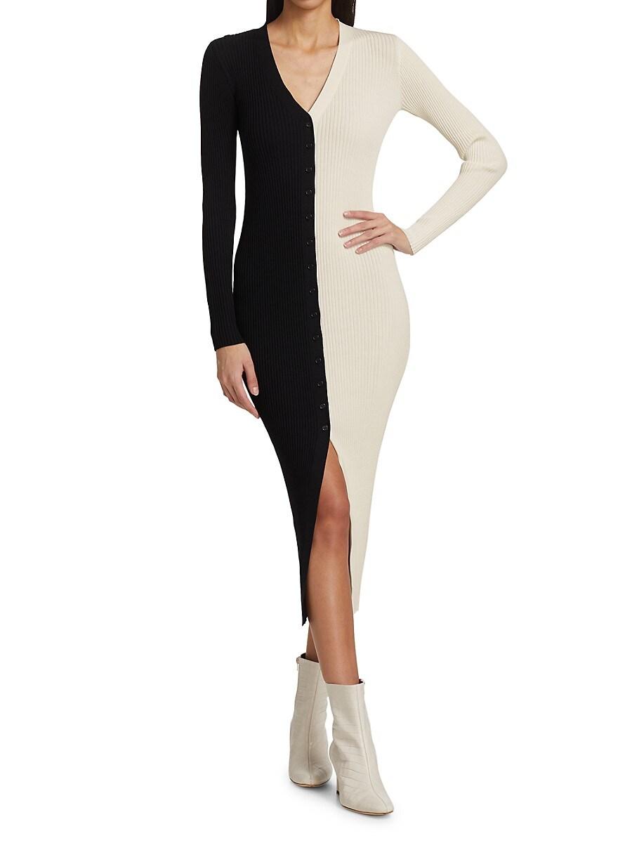 staud shoko sweater dress