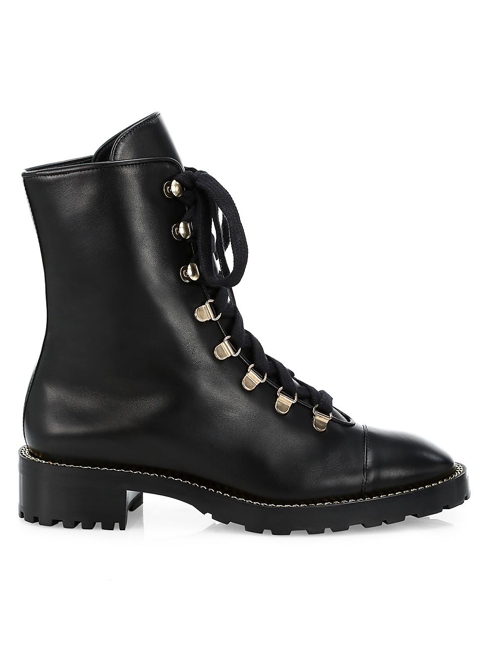 stuart weitzman allie combat boots