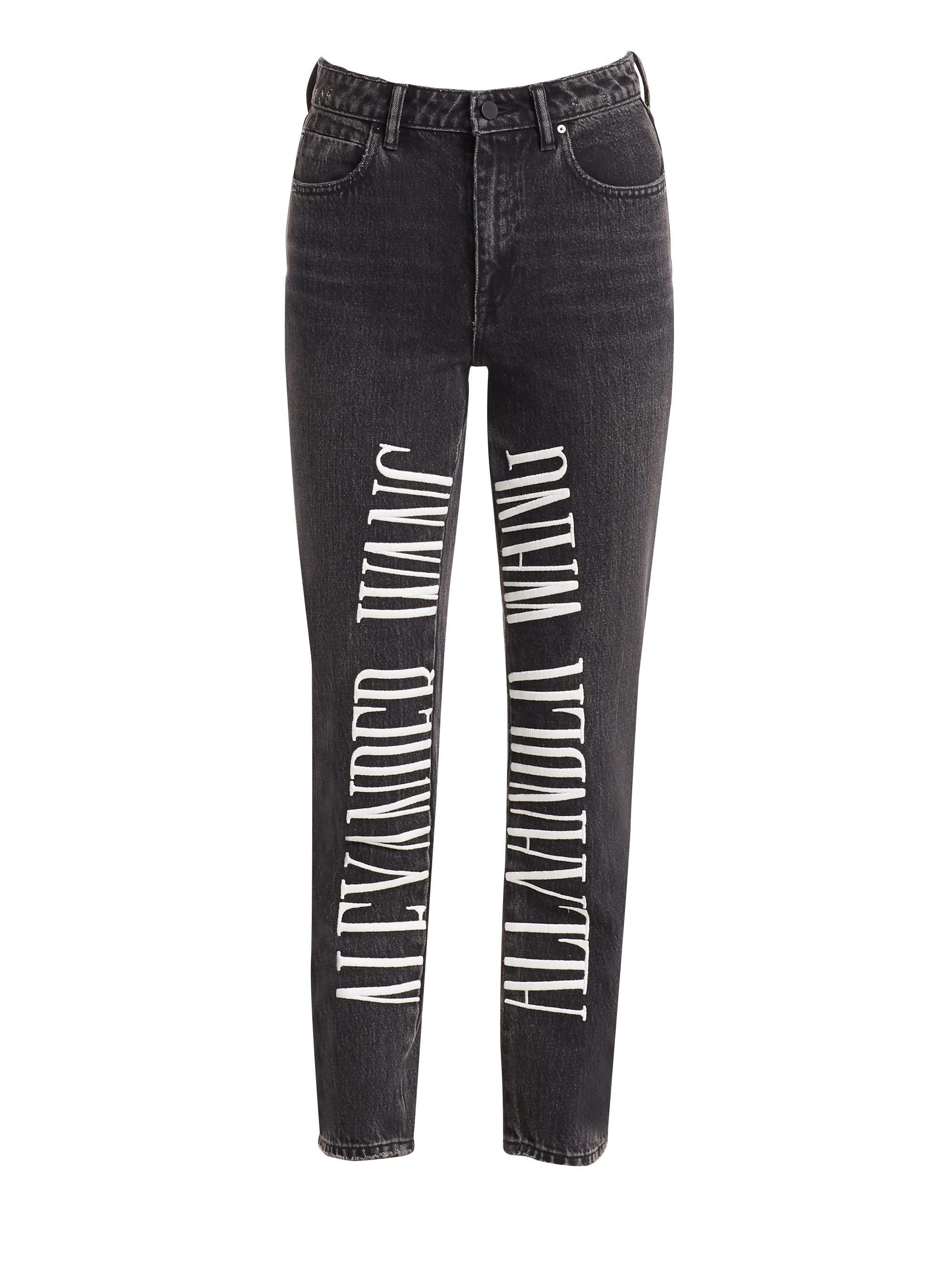 alexander wang black jeans