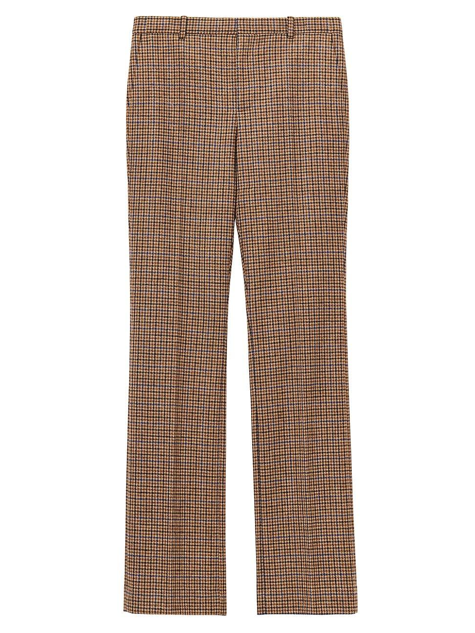 Loewe X Studio Ghibli Tailored Check Trousers in Brown | Lyst