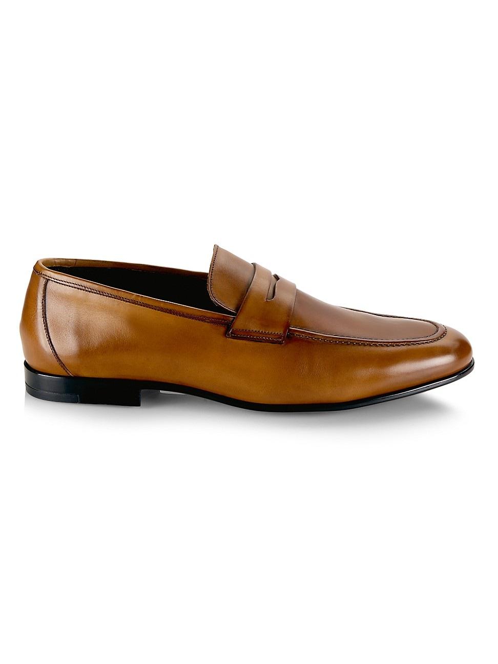 To Boot New York Portofino Leather Penny Loafer in Brown for Men | Lyst